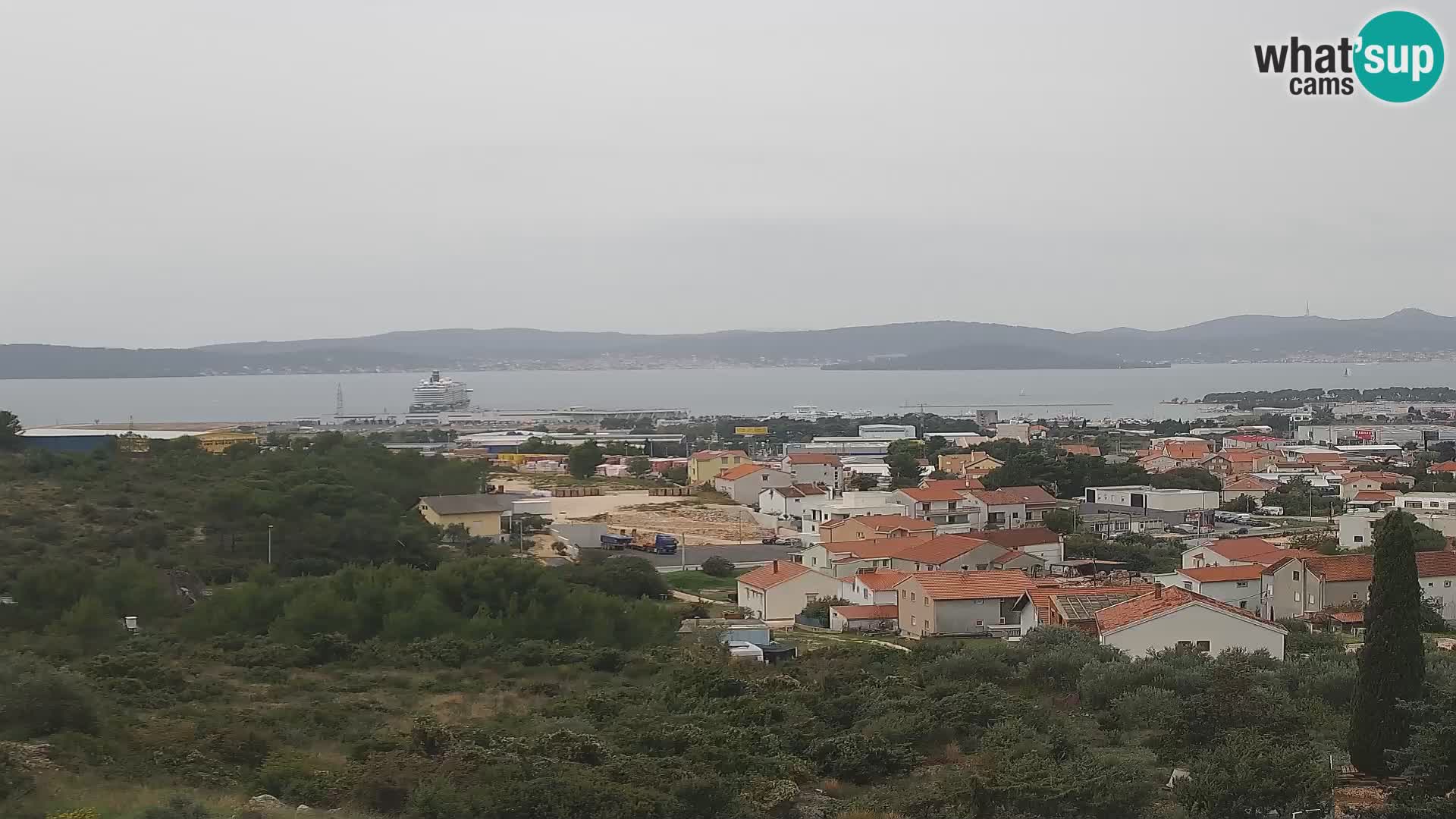 Zadar Porto di Gazenica Webcam Panorama, Zara, Croazia