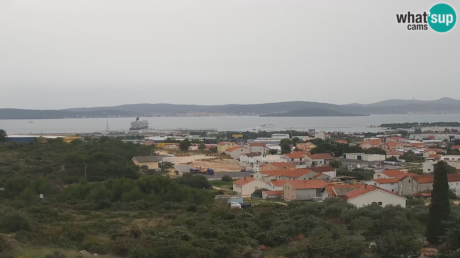 Zadar Port Gazenica Webcam Panorama, Zadar, Croatie