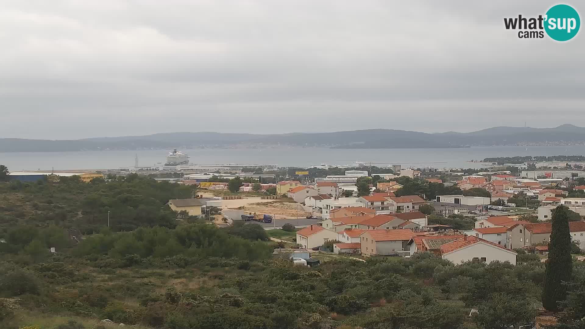 Zadar Porto di Gazenica Webcam Panorama, Zara, Croazia