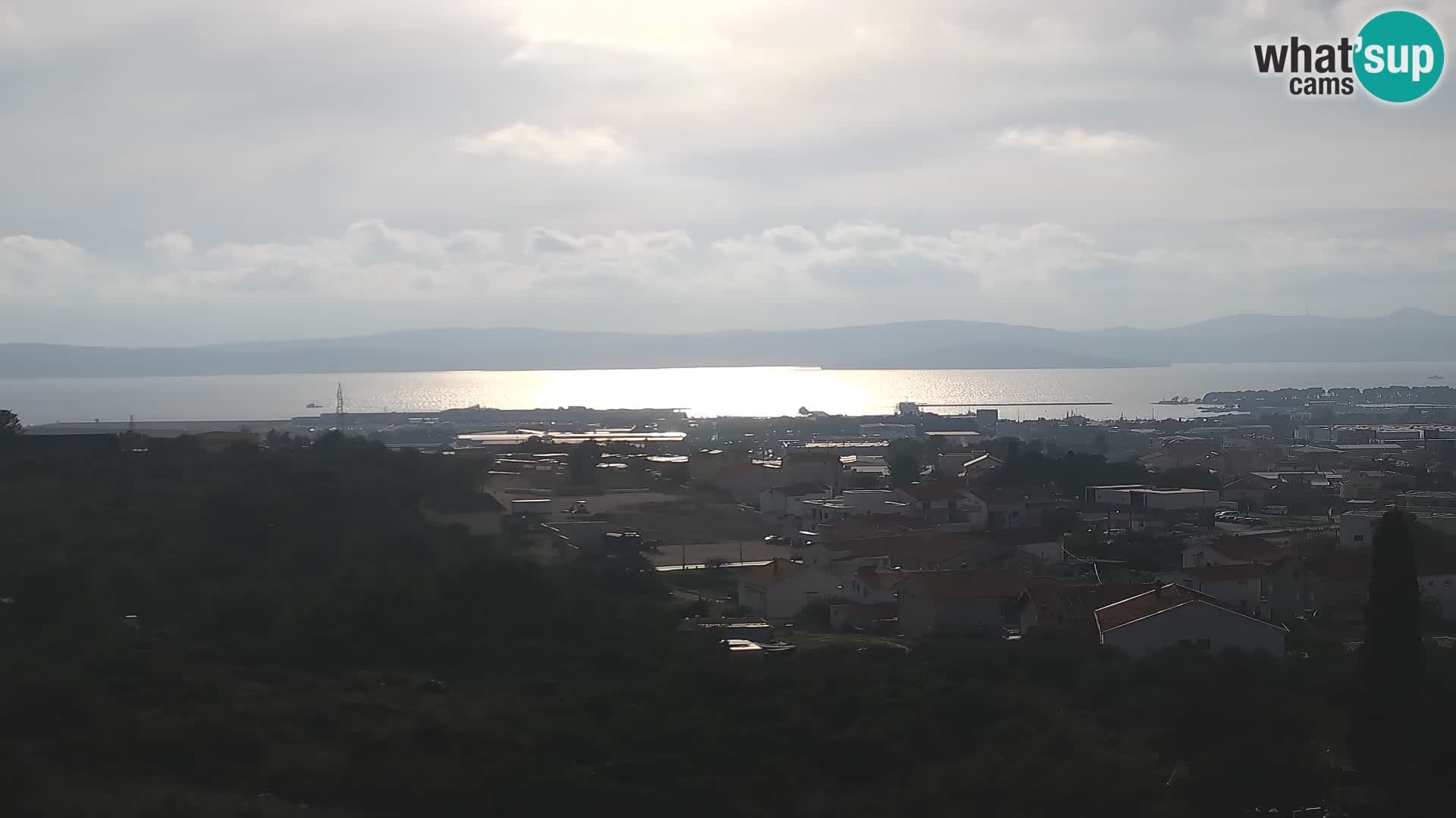 Zadar Pristanišče Gazenica s panoramsko spletno kamero, Zadar, Hrvaška