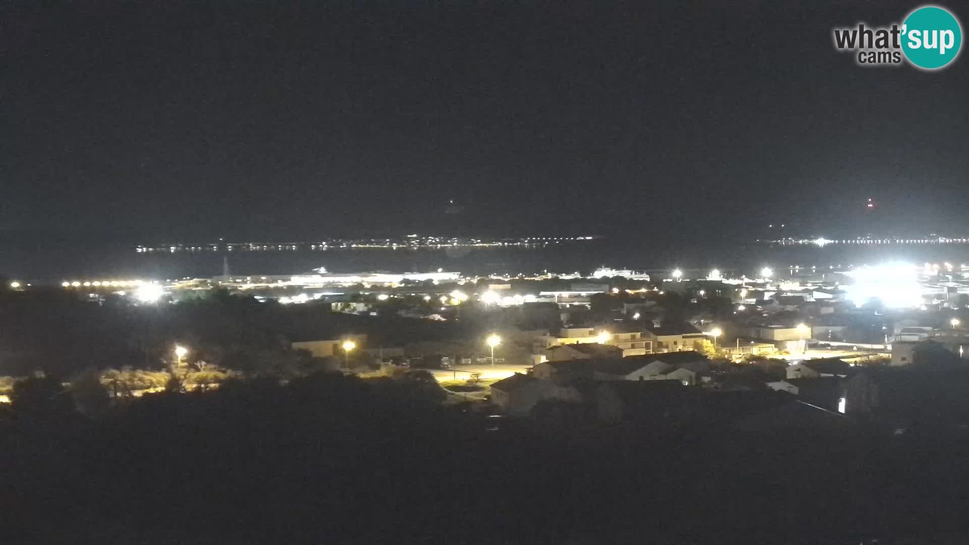 Panorama de la Webcam del Puerto Gazenica de Zadar, Zadar, Croacia