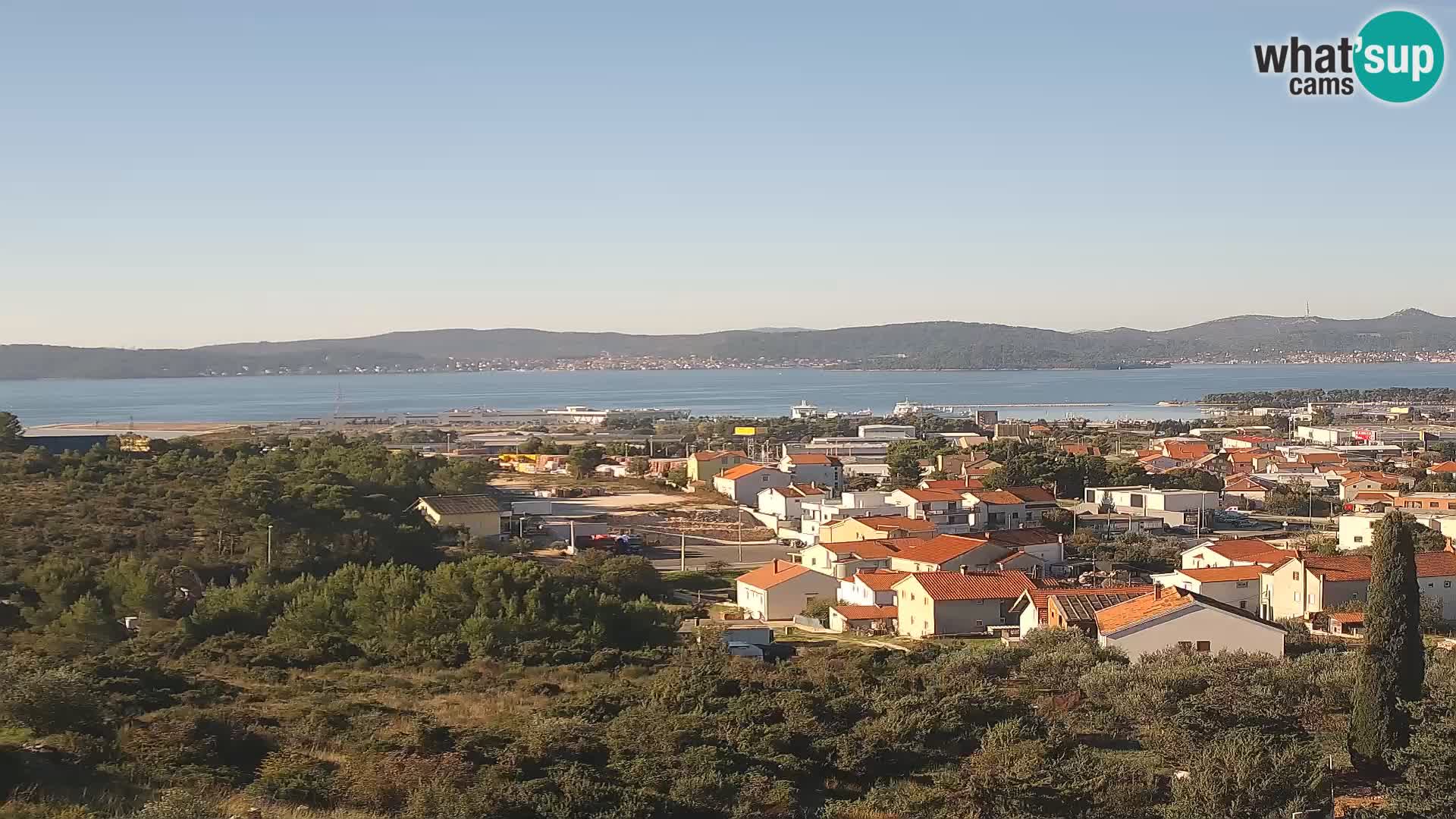 Zadar Port Gazenica Webcam Panorama, Zadar, Kroatien