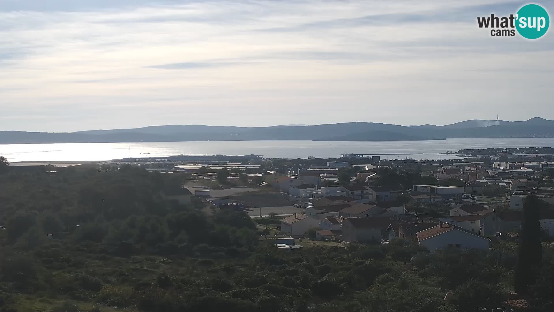 Zadar Port Gazenica Webcam Panorama, Zadar, Kroatien