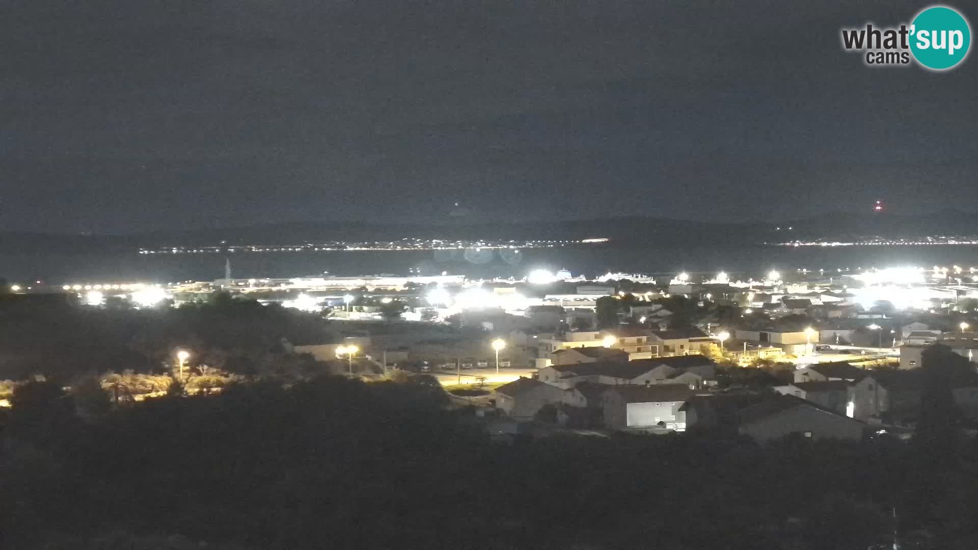 Panorama de la Webcam del Puerto Gazenica de Zadar, Zadar, Croacia