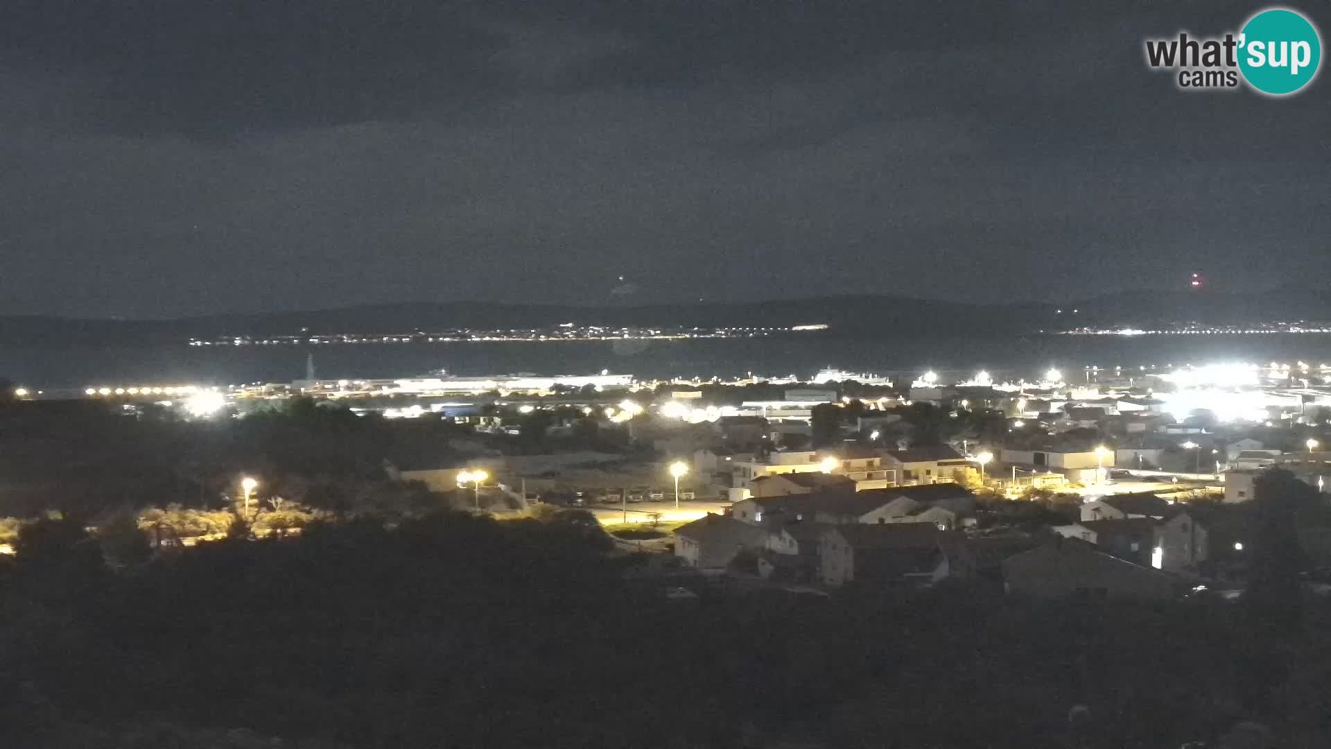 Panorama de la Webcam del Puerto Gazenica de Zadar, Zadar, Croacia