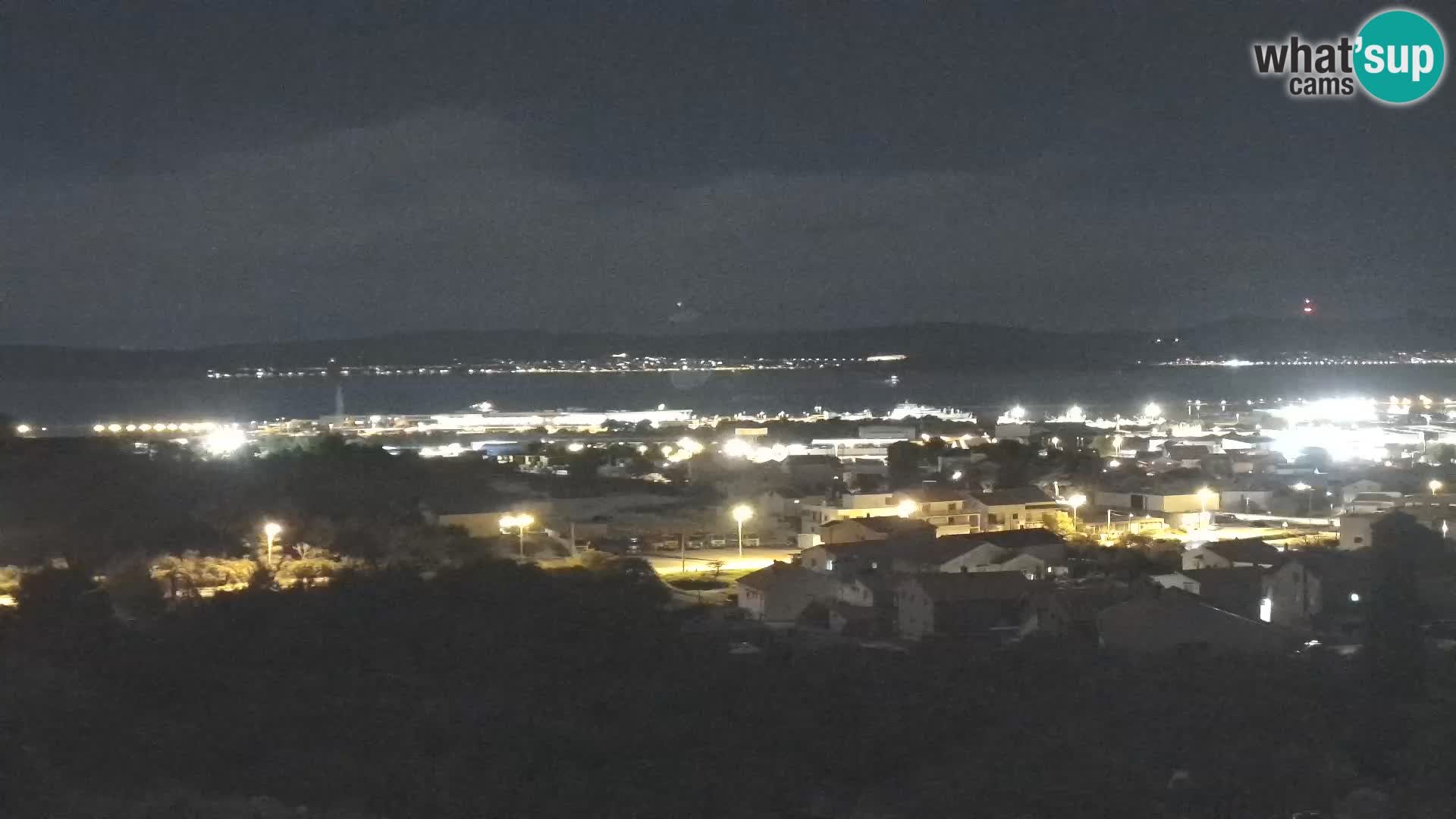 Panorama de la Webcam del Puerto Gazenica de Zadar, Zadar, Croacia