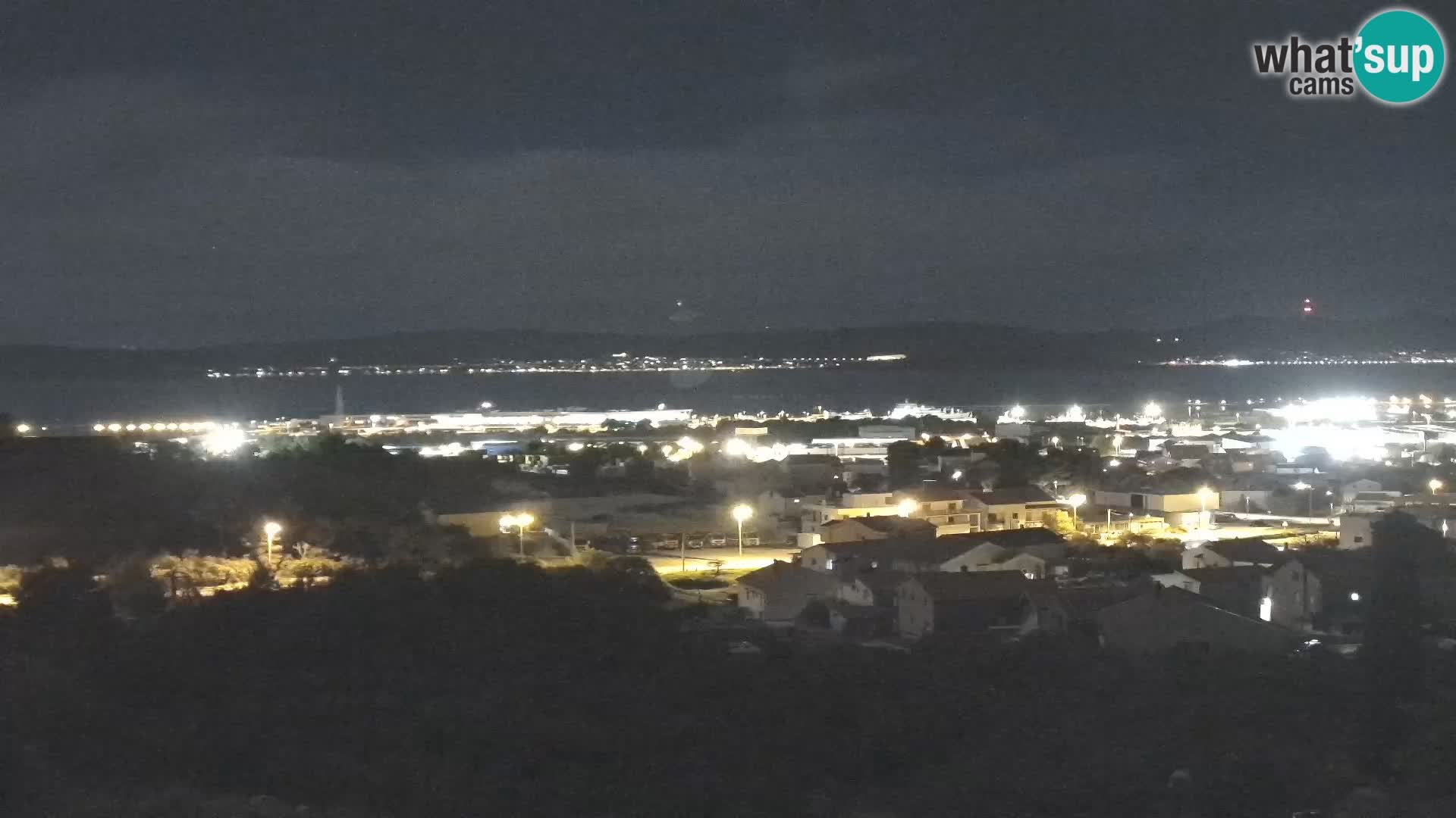 Panorama de la Webcam del Puerto Gazenica de Zadar, Zadar, Croacia