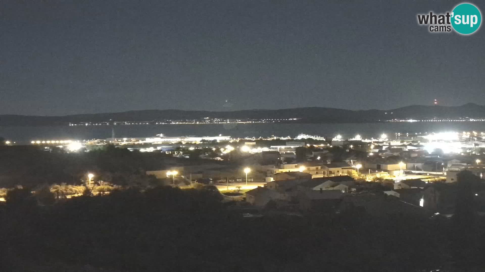 Panorama de la Webcam del Puerto Gazenica de Zadar, Zadar, Croacia