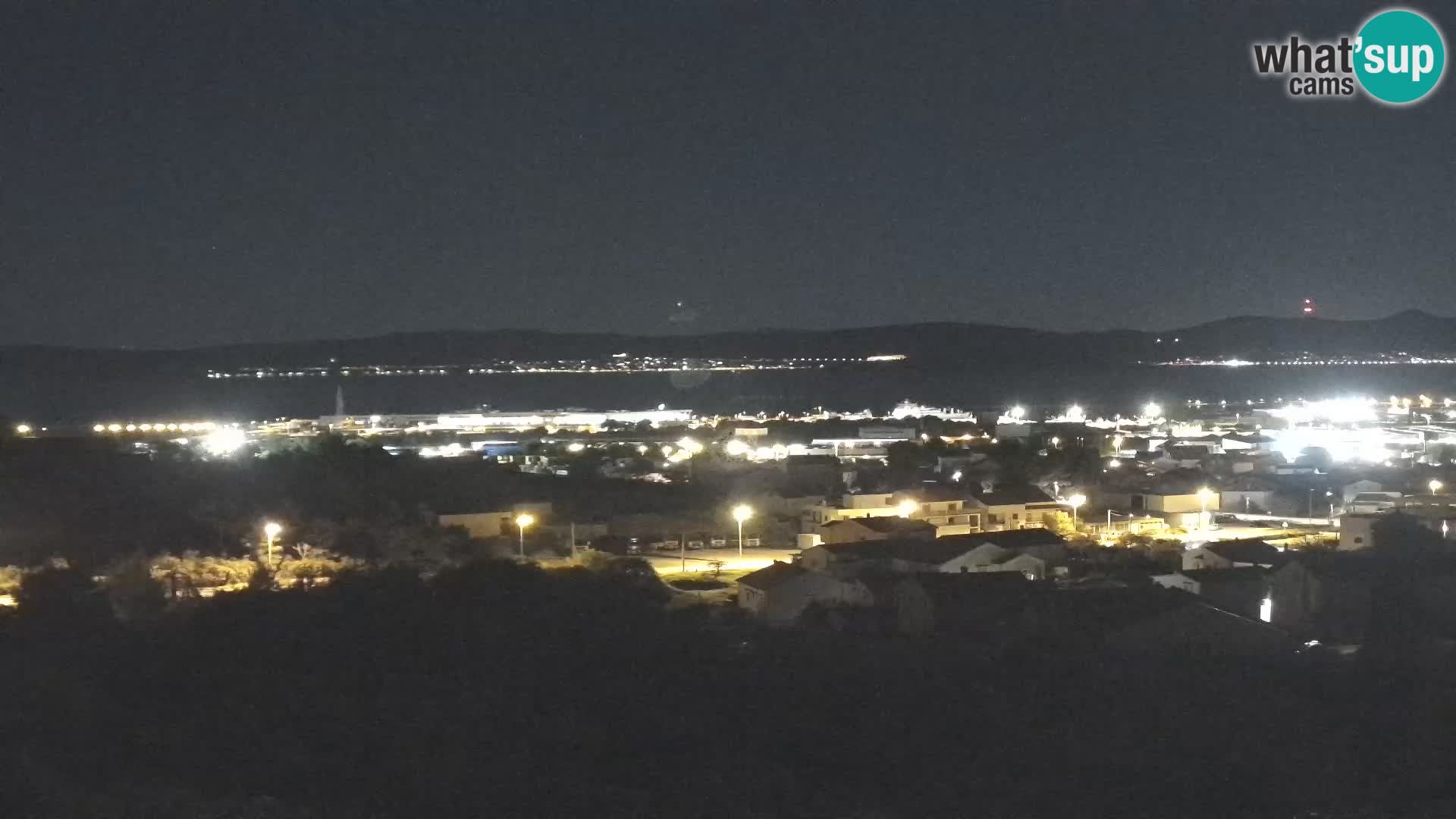 Panorama de la Webcam del Puerto Gazenica de Zadar, Zadar, Croacia