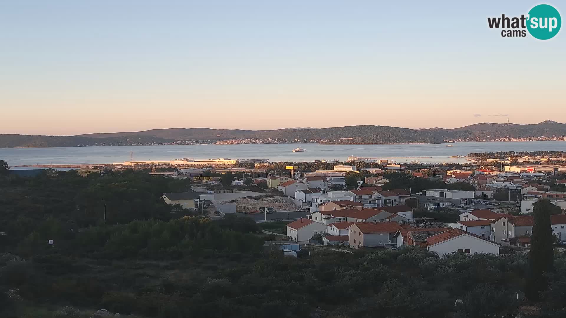 Zadar Port Gazenica Webcam Panorama, Zadar, Kroatien