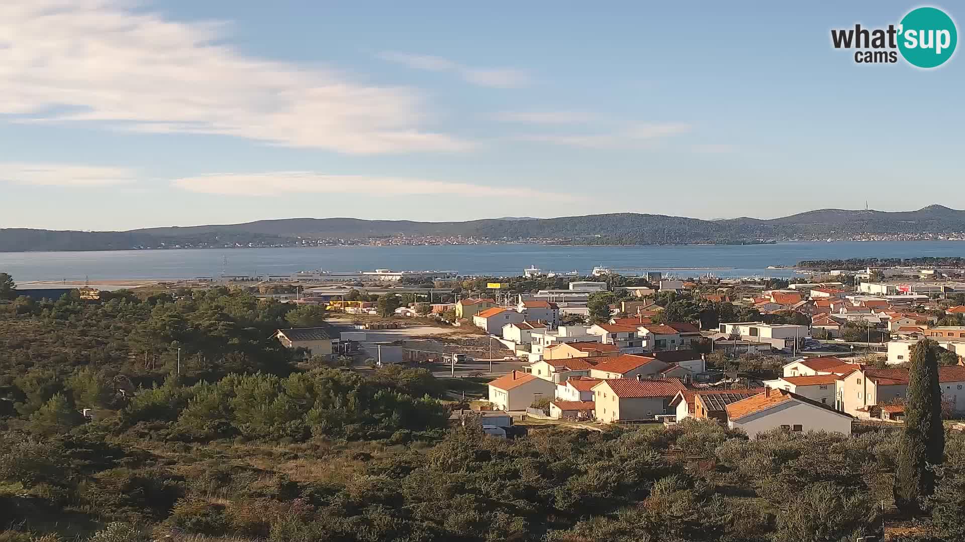 Zadar Port Gazenica Webcam Panorama, Zadar, Kroatien