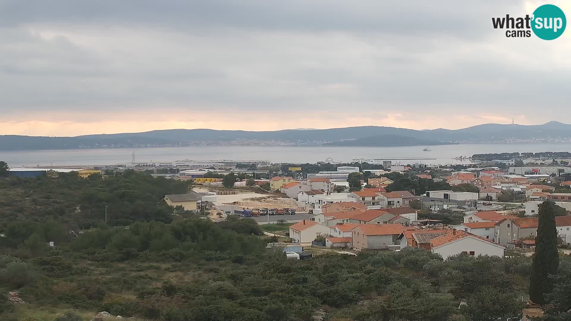 Zadar Port Gazenica Webcam Panorama, Zadar, Croatie