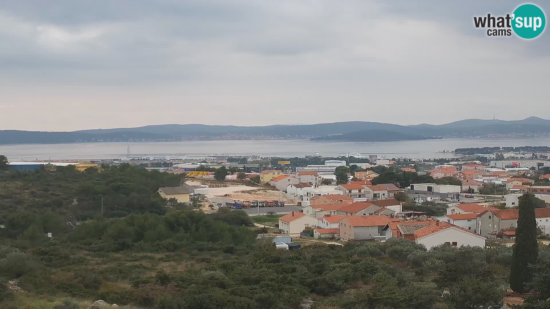 Zadar Port Gazenica Webcam Panorama, Zadar, Croatia