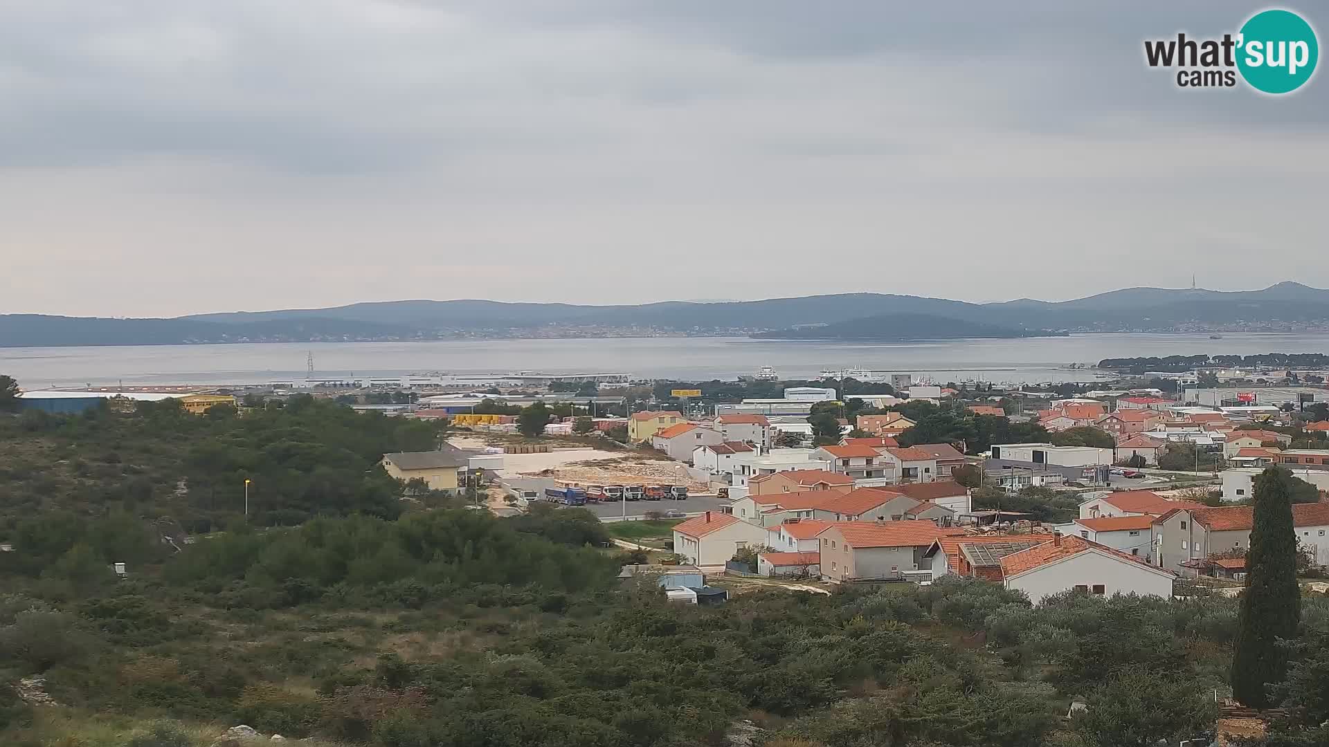 Zadar Port Gazenica Webcam Panorama, Zadar, Croatia