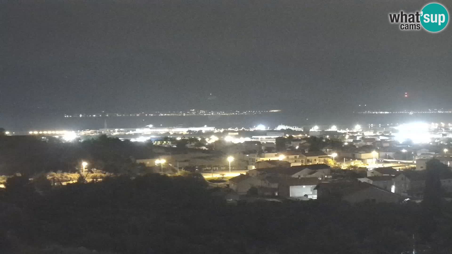 Panorama de la Webcam del Puerto Gazenica de Zadar, Zadar, Croacia