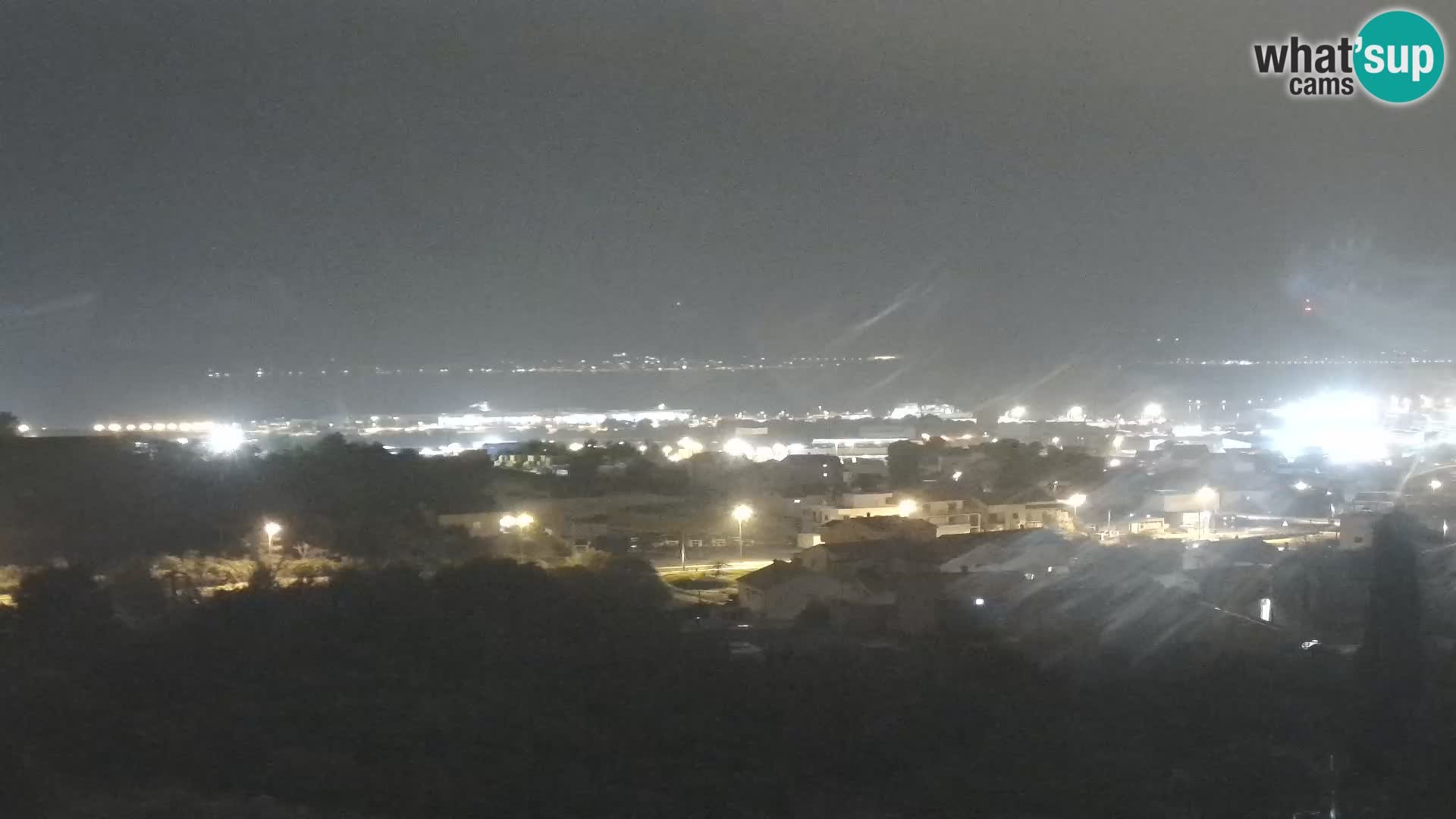 Panorama de la Webcam del Puerto Gazenica de Zadar, Zadar, Croacia