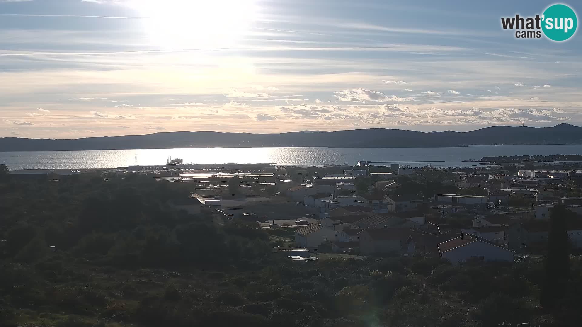 Zadar Port Gazenica Webcam Panorama, Zadar, Kroatien