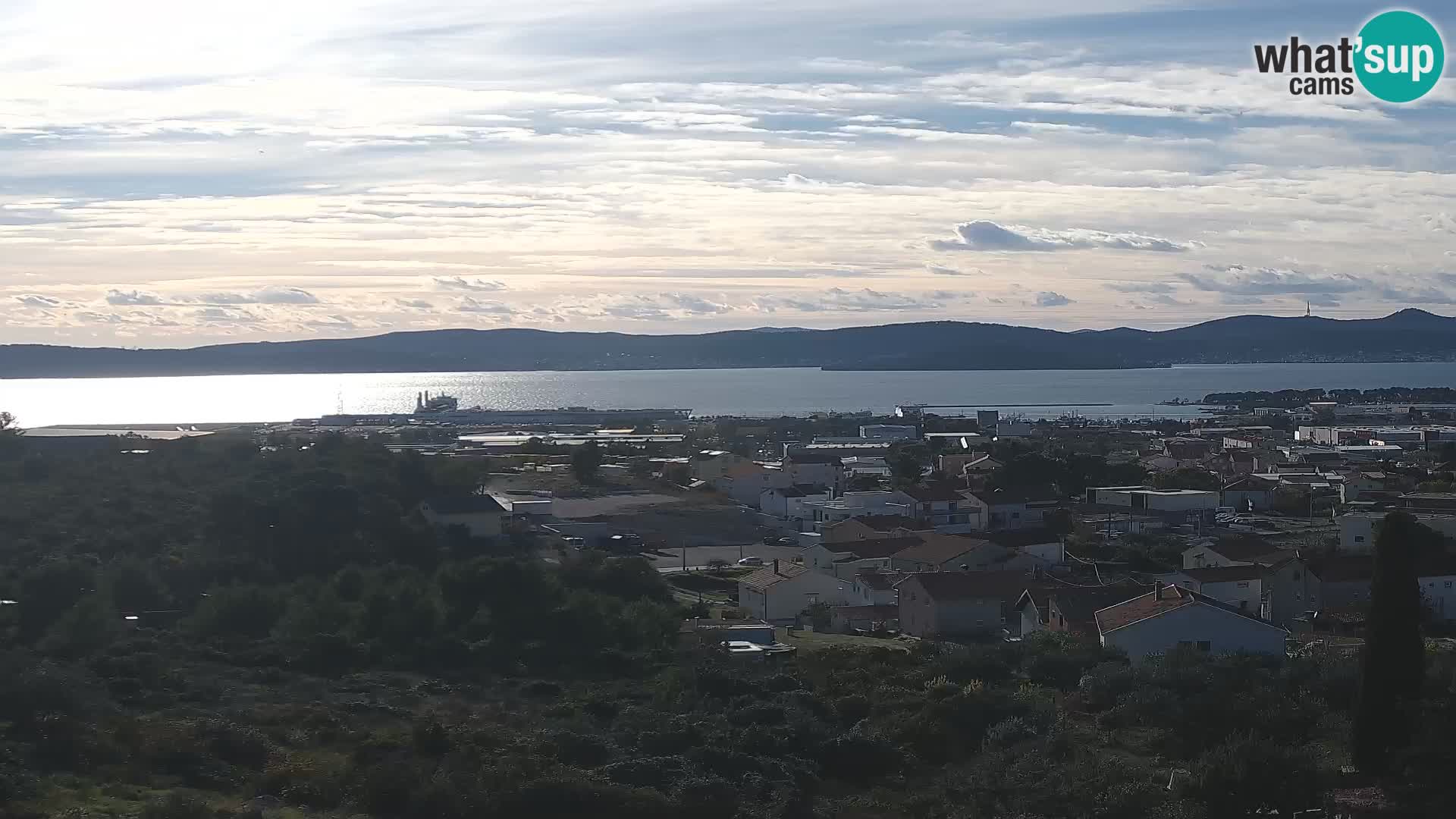 Zadar Port Gazenica Webcam Panorama, Zadar, Kroatien