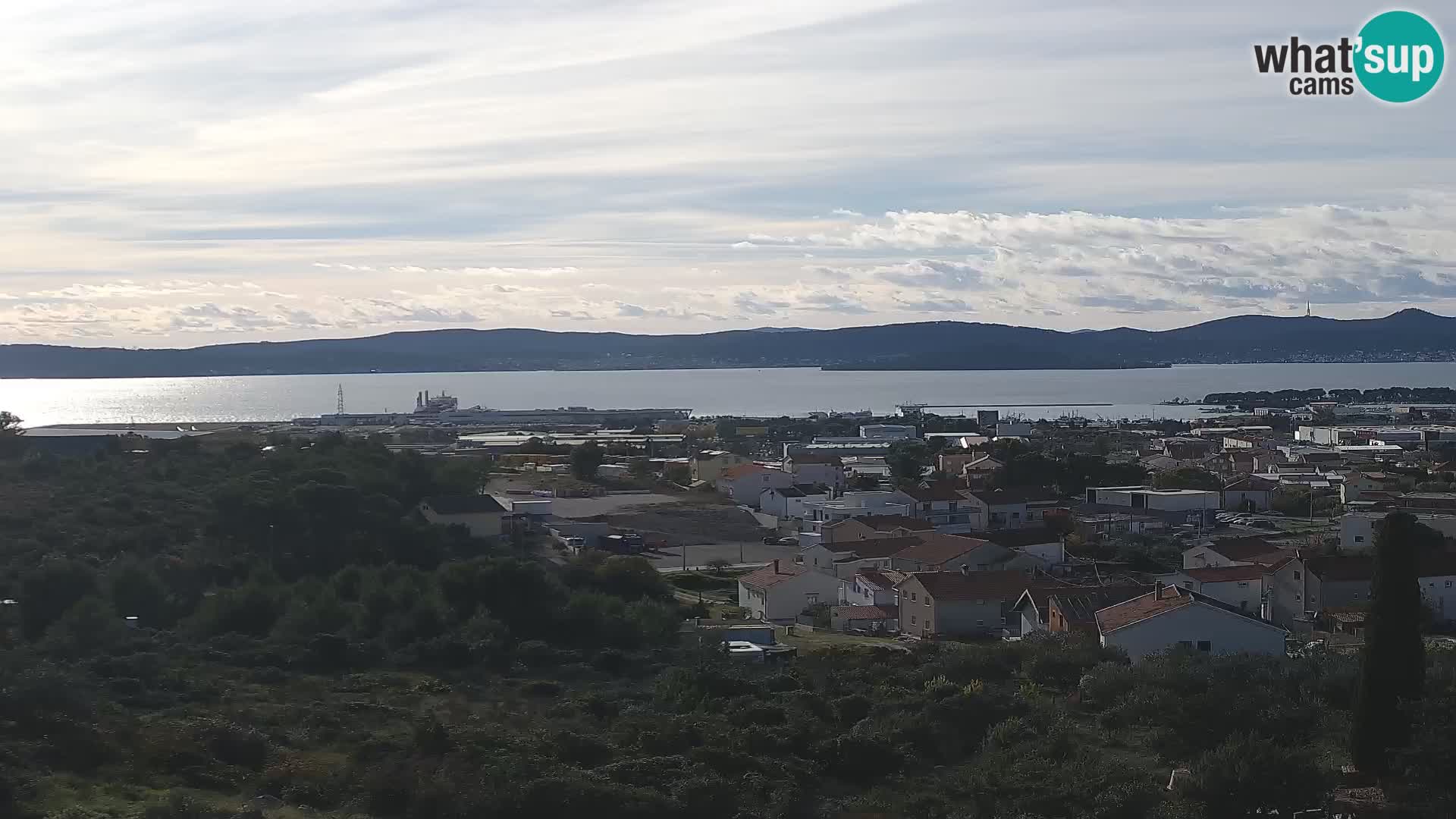 Zadar Port Gazenica Webcam Panorama, Zadar, Kroatien