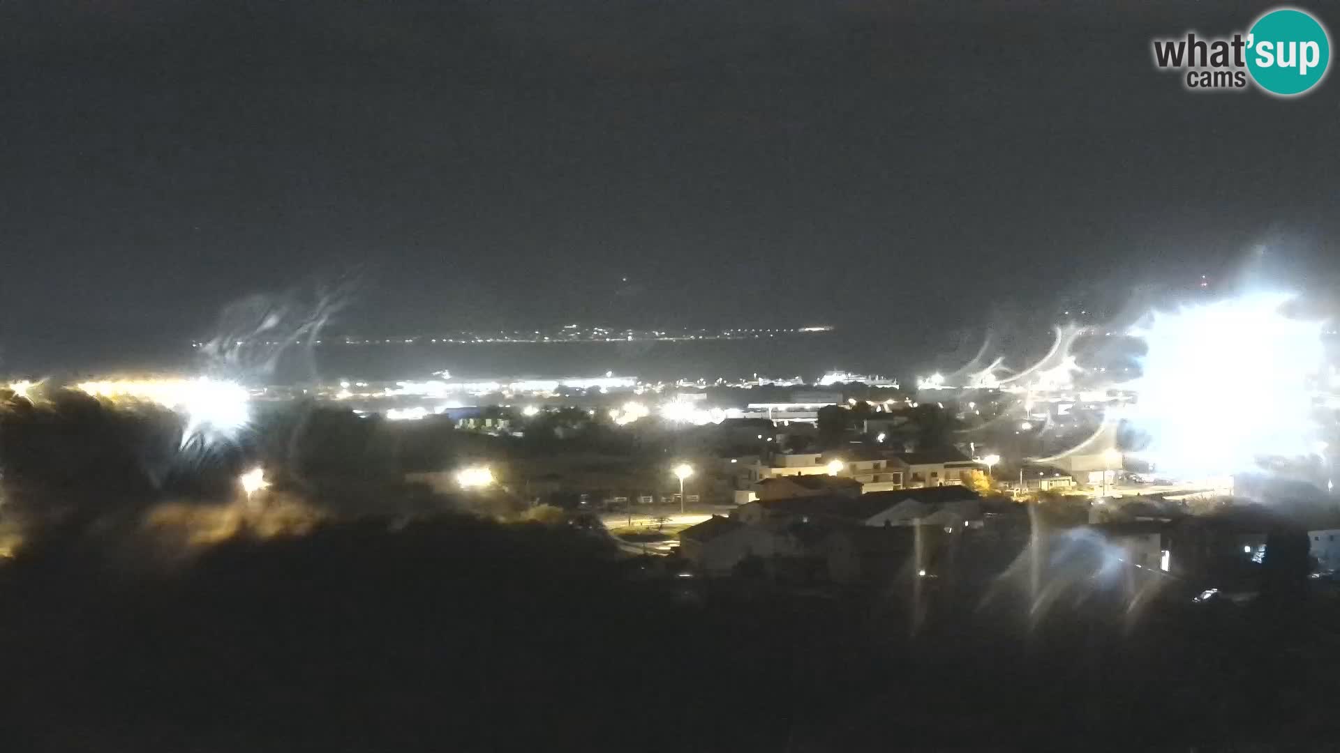 Panorama de la Webcam del Puerto Gazenica de Zadar, Zadar, Croacia