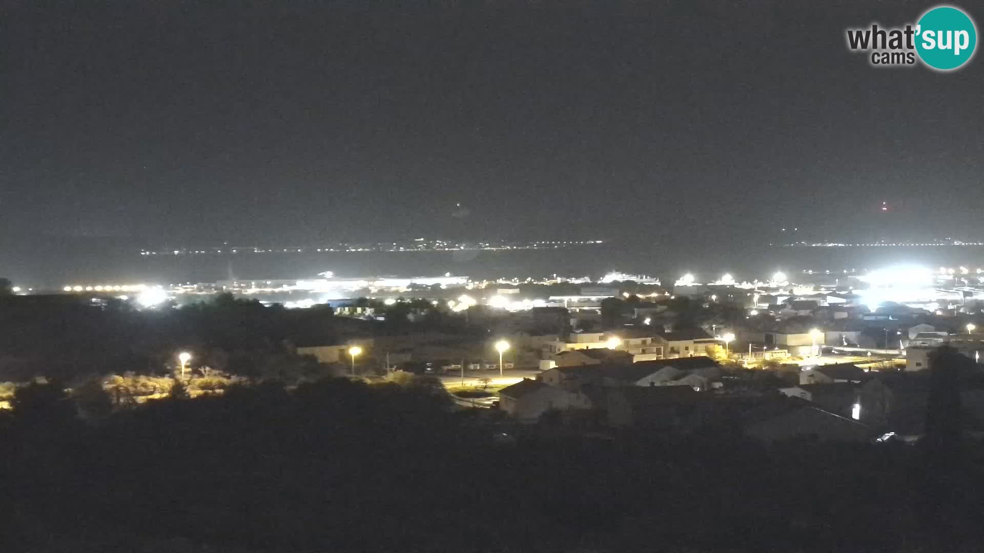 Panorama de la Webcam del Puerto Gazenica de Zadar, Zadar, Croacia