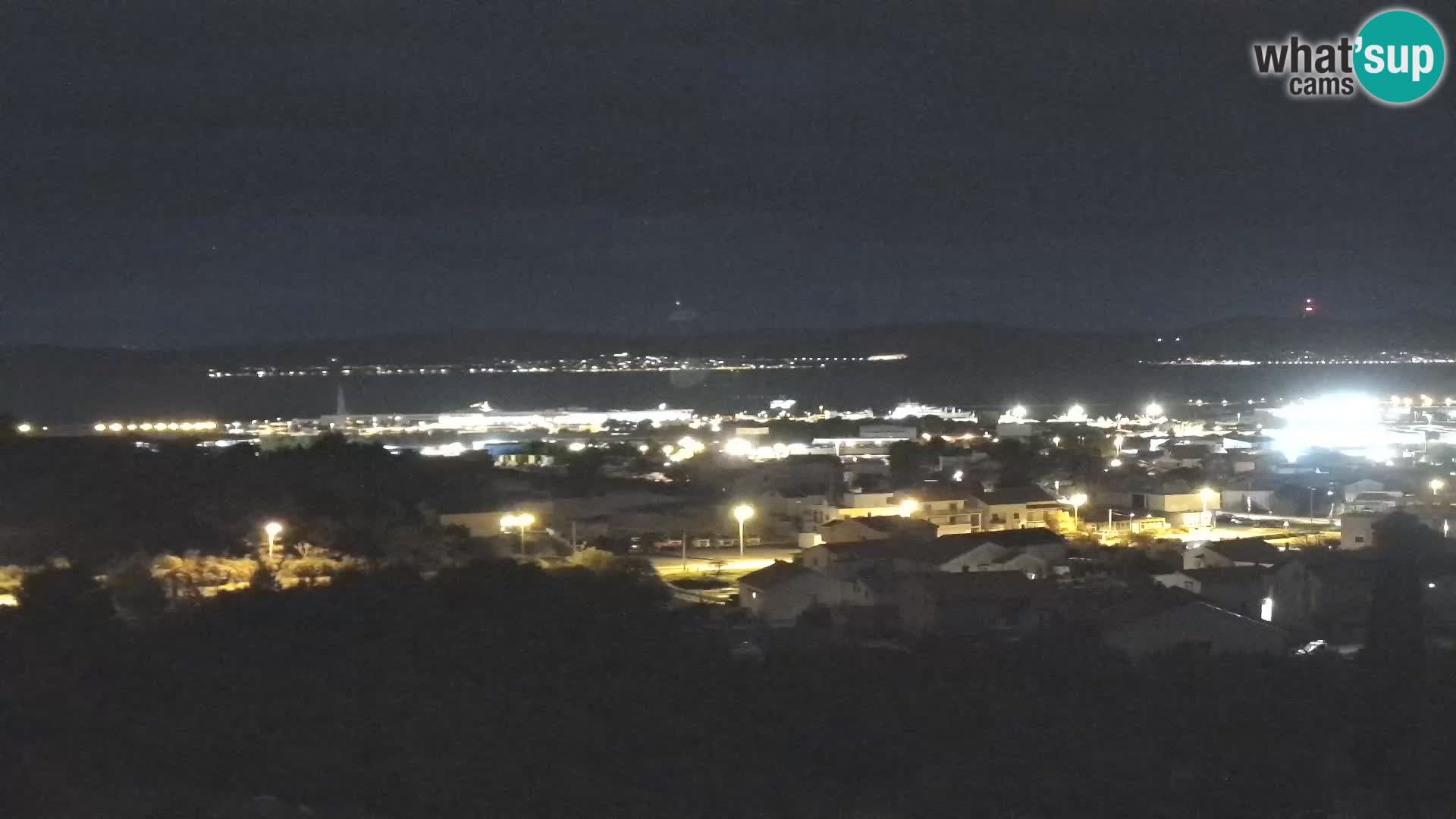 Panorama de la Webcam del Puerto Gazenica de Zadar, Zadar, Croacia