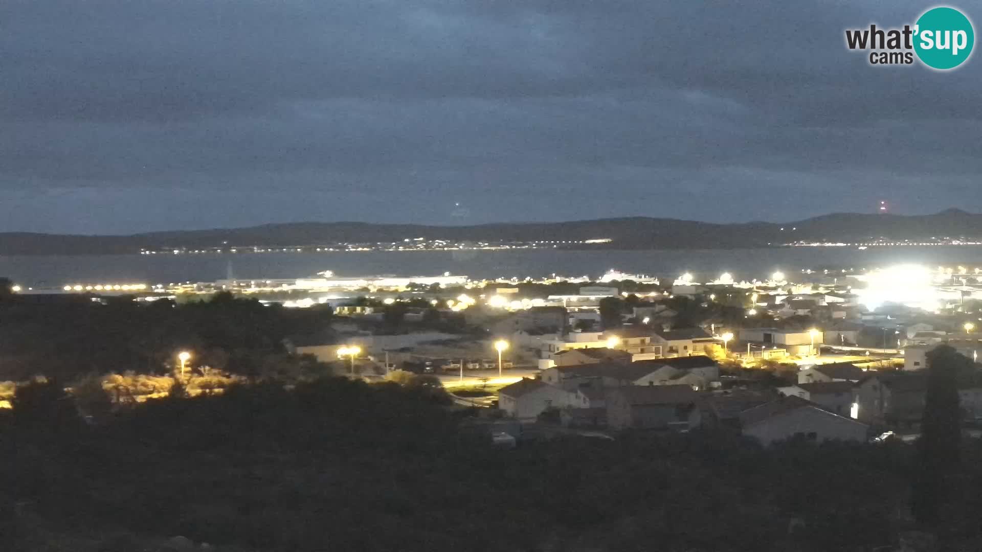 Panorama de la Webcam del Puerto Gazenica de Zadar, Zadar, Croacia