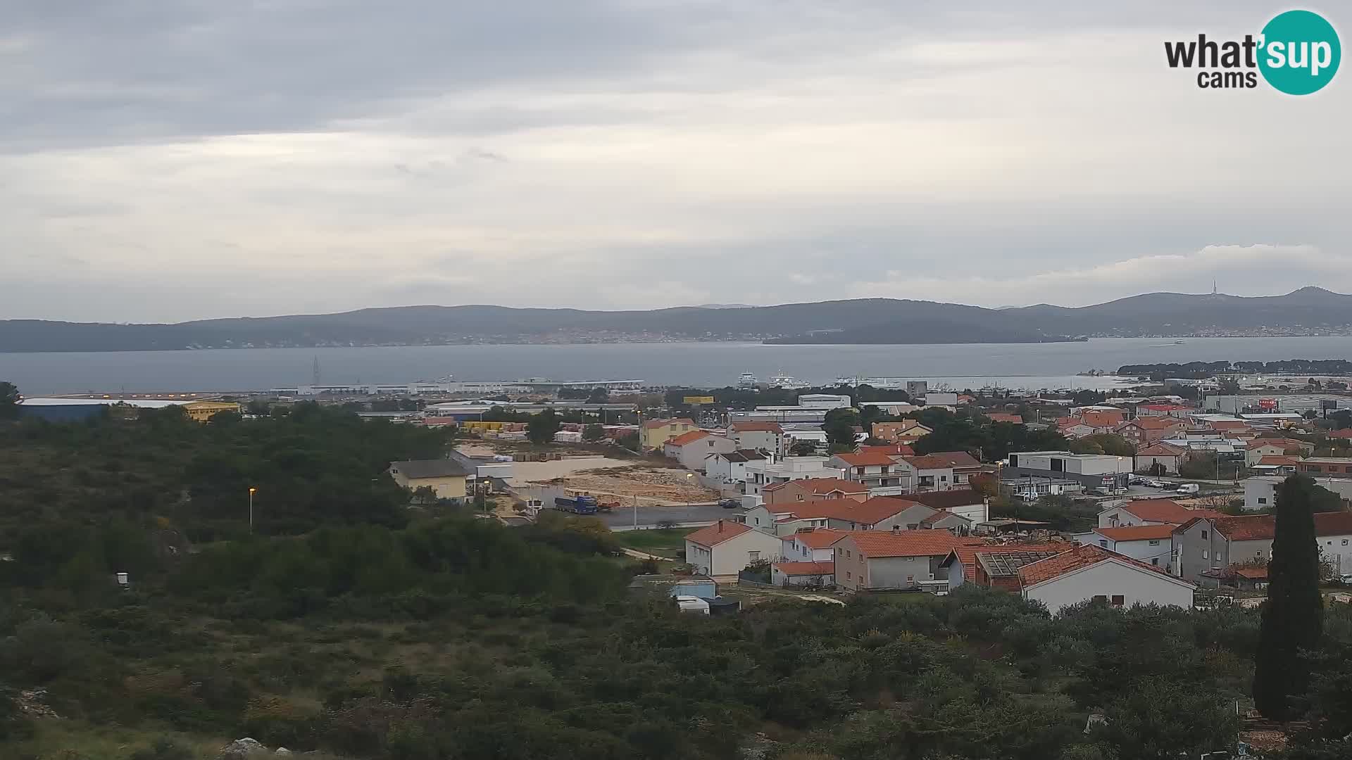 Zadar Porto di Gazenica Webcam Panorama, Zara, Croazia