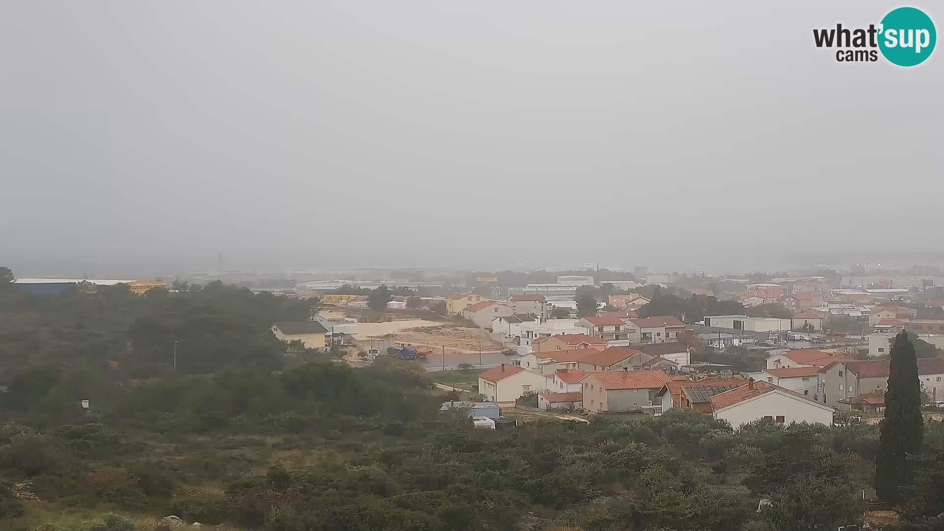 Panorama de la Webcam del Puerto Gazenica de Zadar, Zadar, Croacia