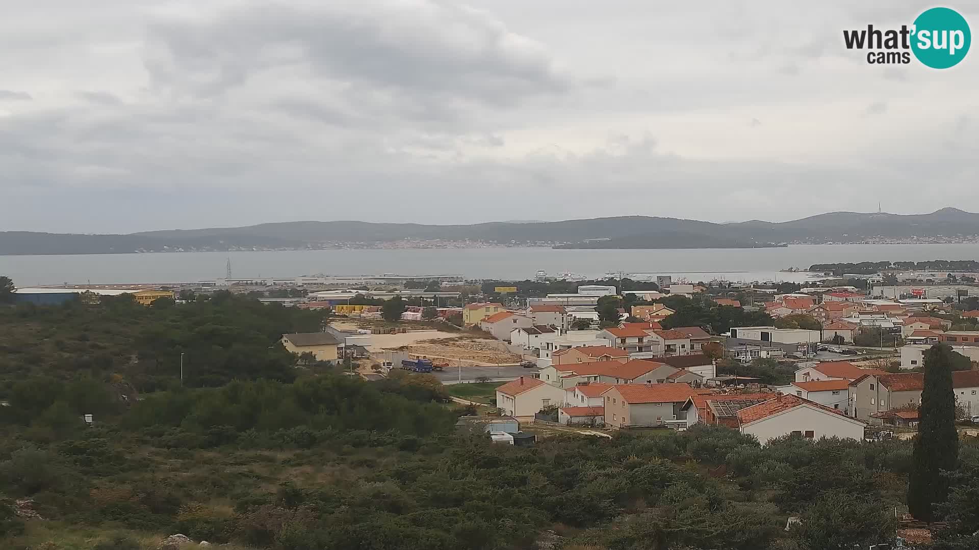 Zadar Pristanišče Gazenica s panoramsko spletno kamero, Zadar, Hrvaška