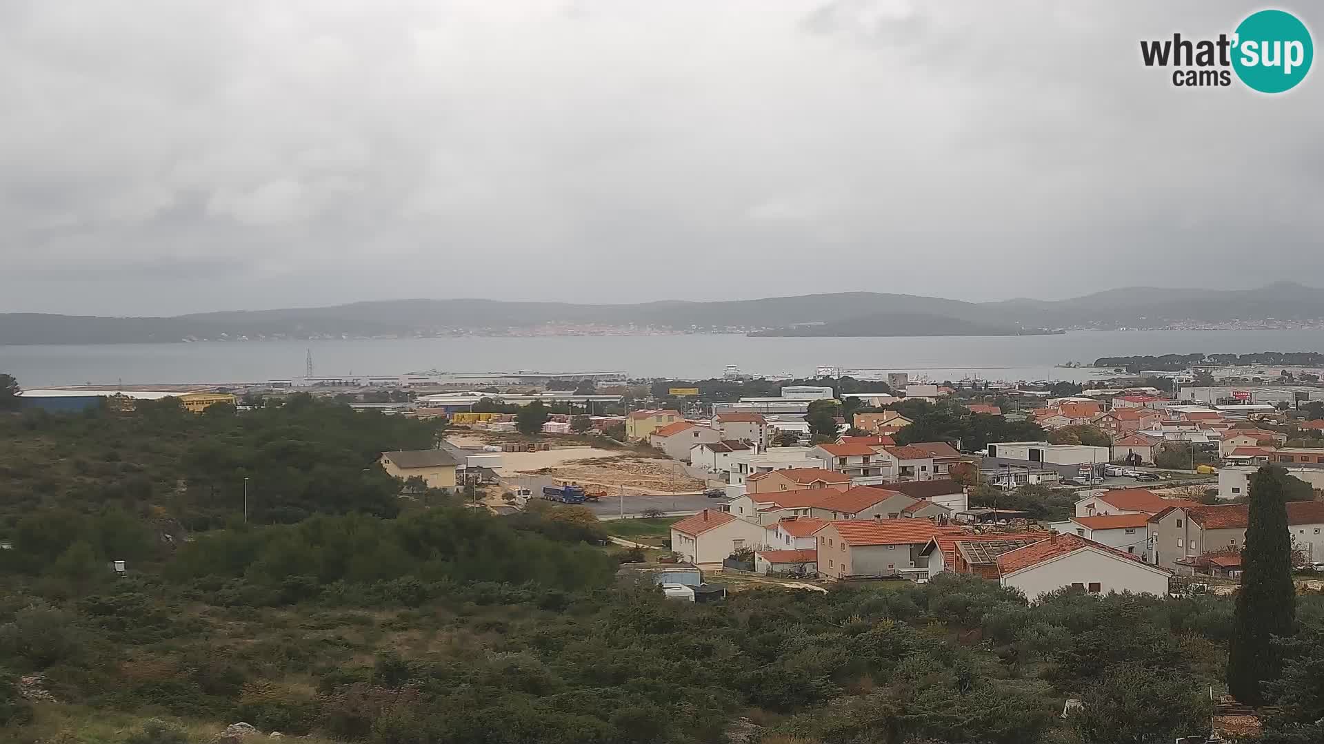 Zadar Pristanišče Gazenica s panoramsko spletno kamero, Zadar, Hrvaška