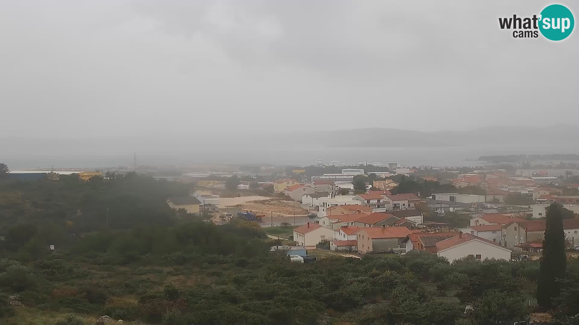 Zadar Pristanišče Gazenica s panoramsko spletno kamero, Zadar, Hrvaška