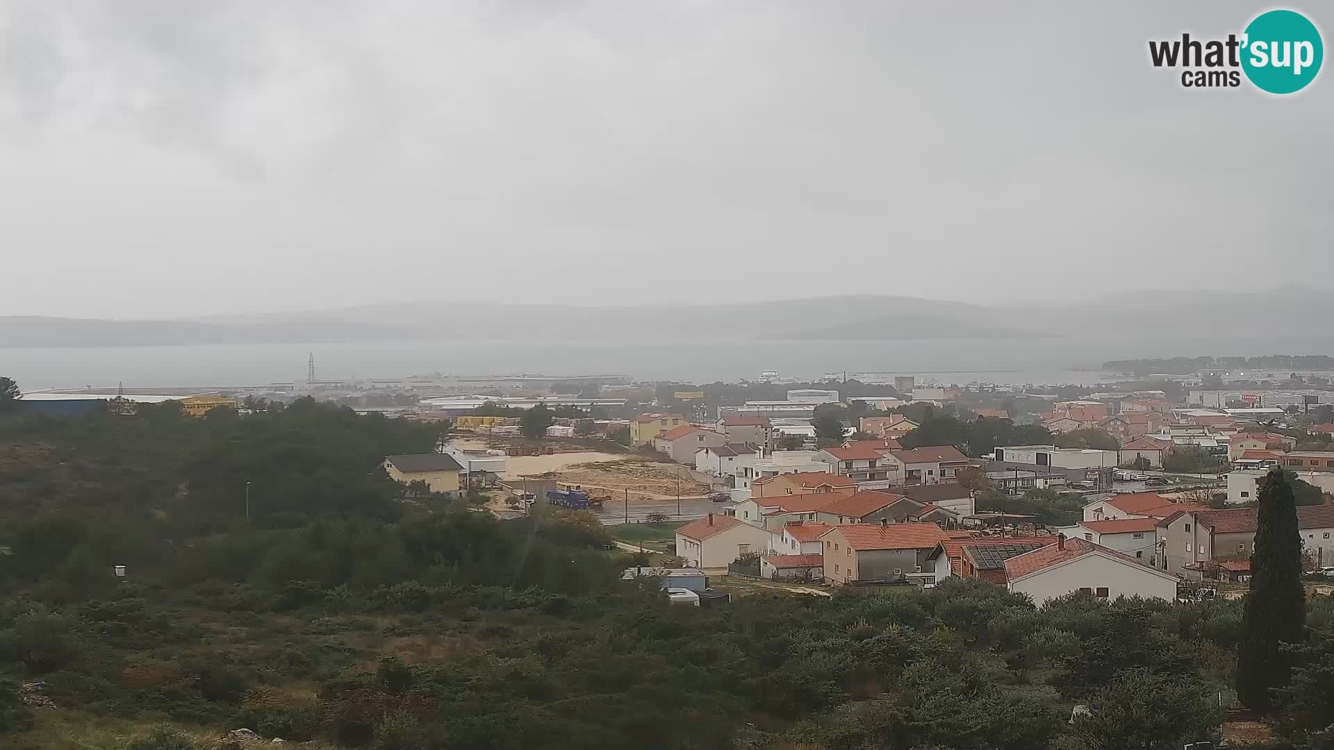 Zadar Port Gazenica Webcam Panorama, Zadar, Kroatien