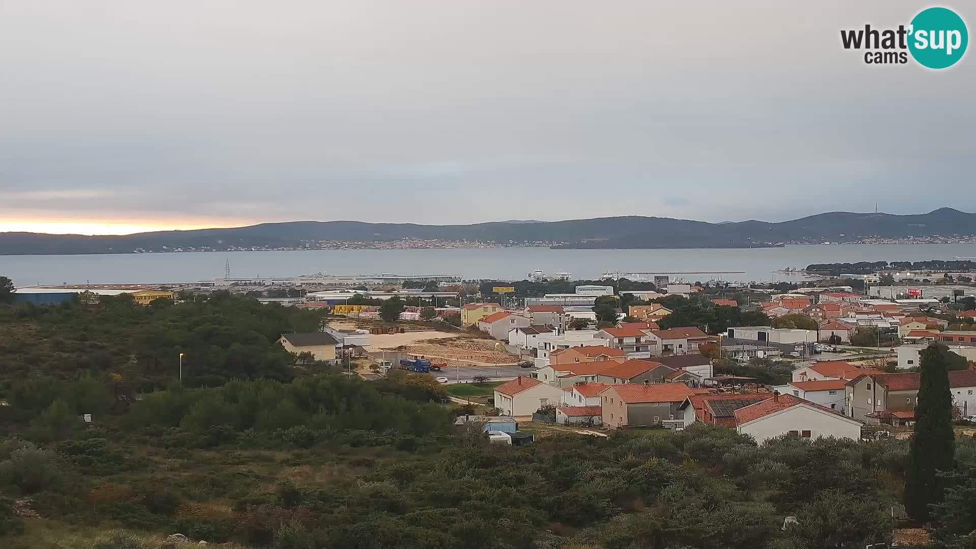 Zadar Porto di Gazenica Webcam Panorama, Zara, Croazia