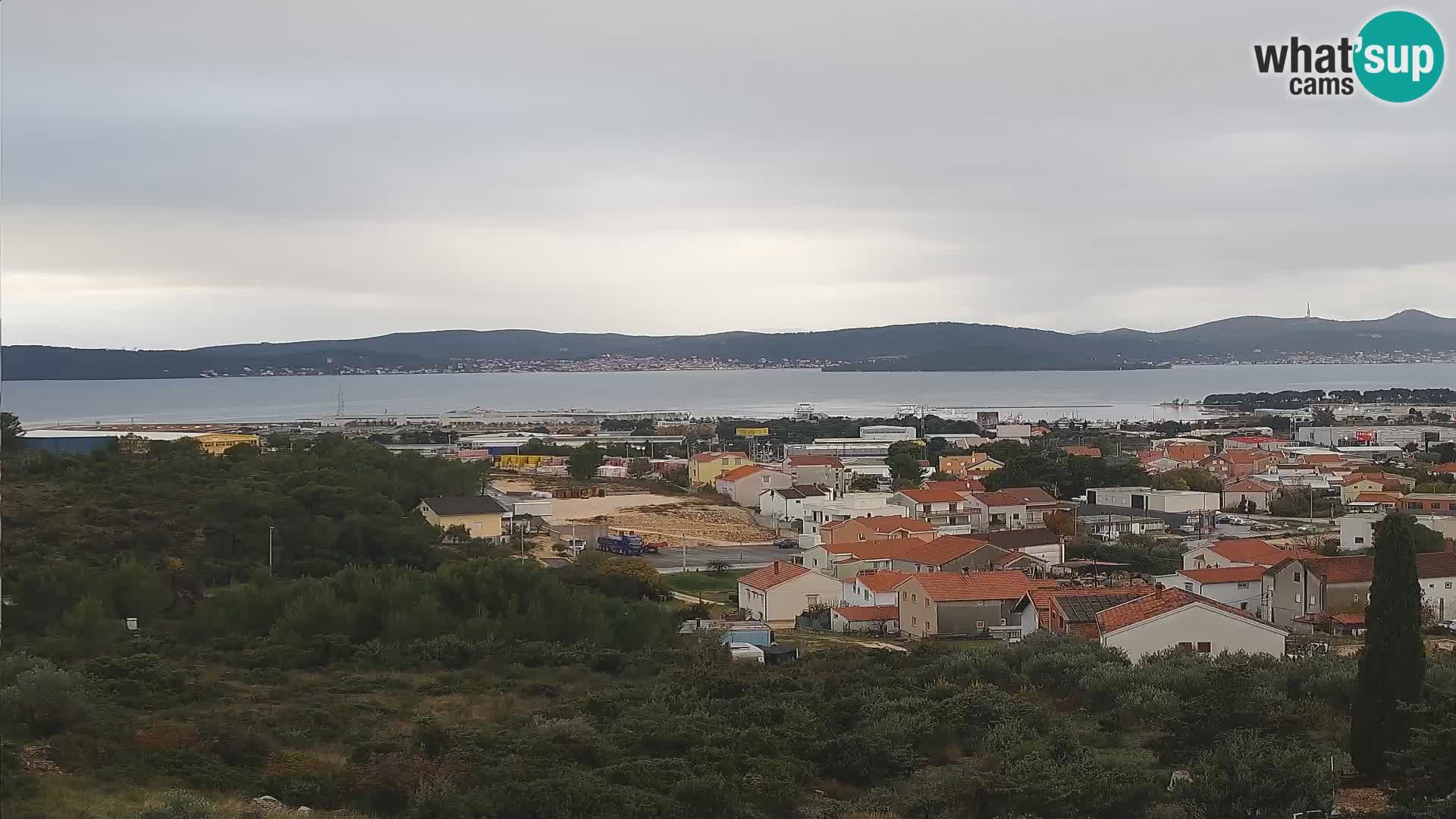 Zadar Port Gazenica Webcam Panorama, Zadar, Kroatien