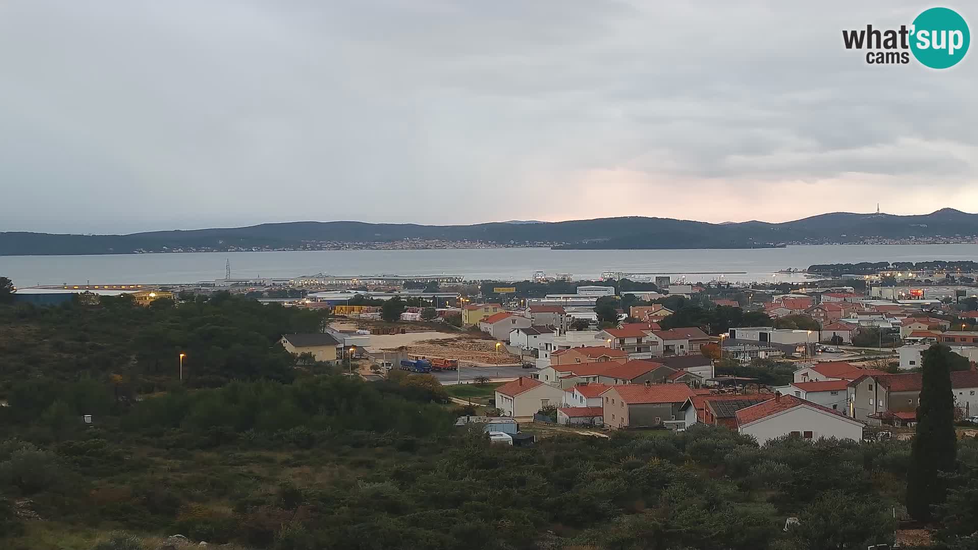 Zadar Porto di Gazenica Webcam Panorama, Zara, Croazia