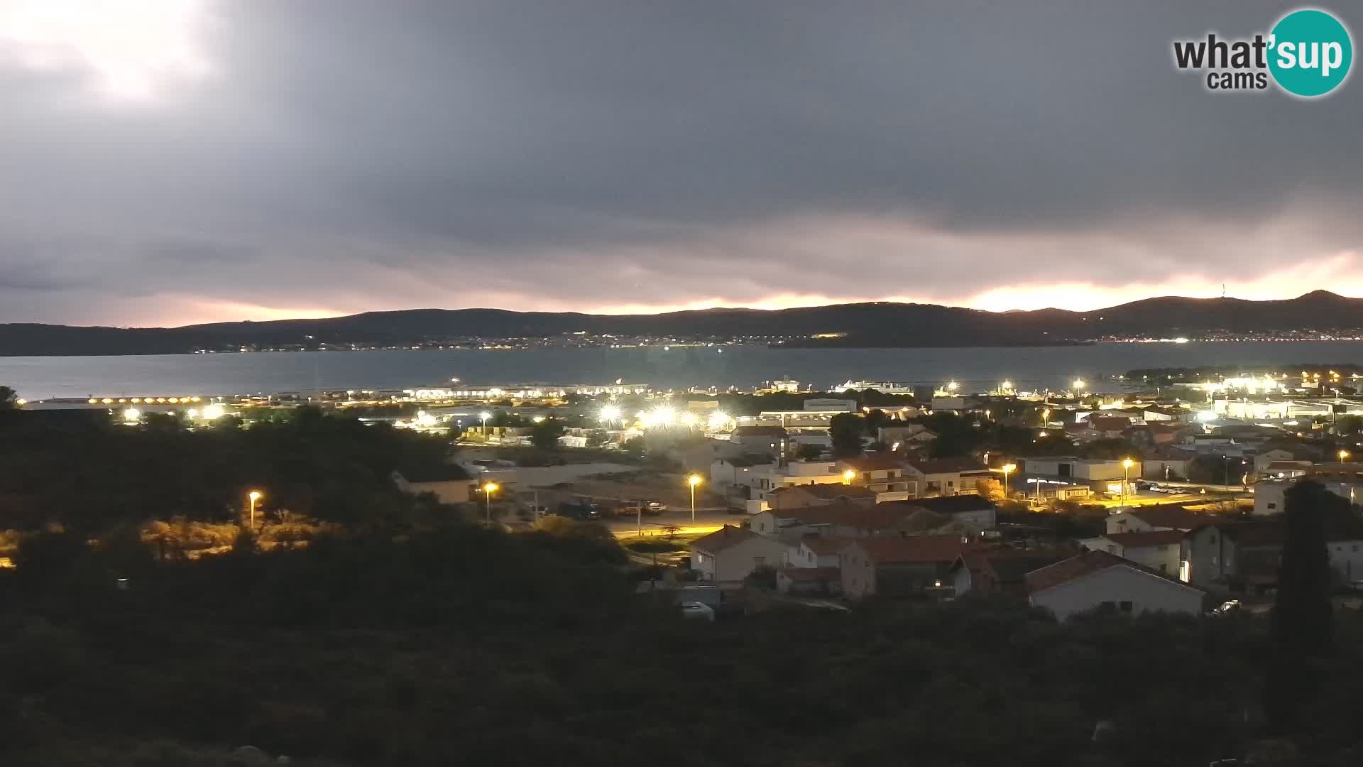 Panorama de la Webcam del Puerto Gazenica de Zadar, Zadar, Croacia