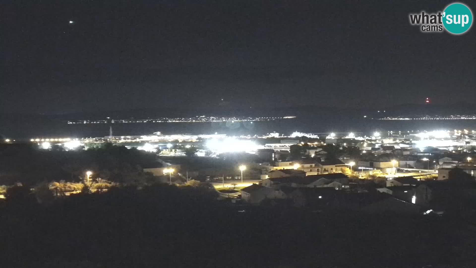 Panorama de la Webcam del Puerto Gazenica de Zadar, Zadar, Croacia