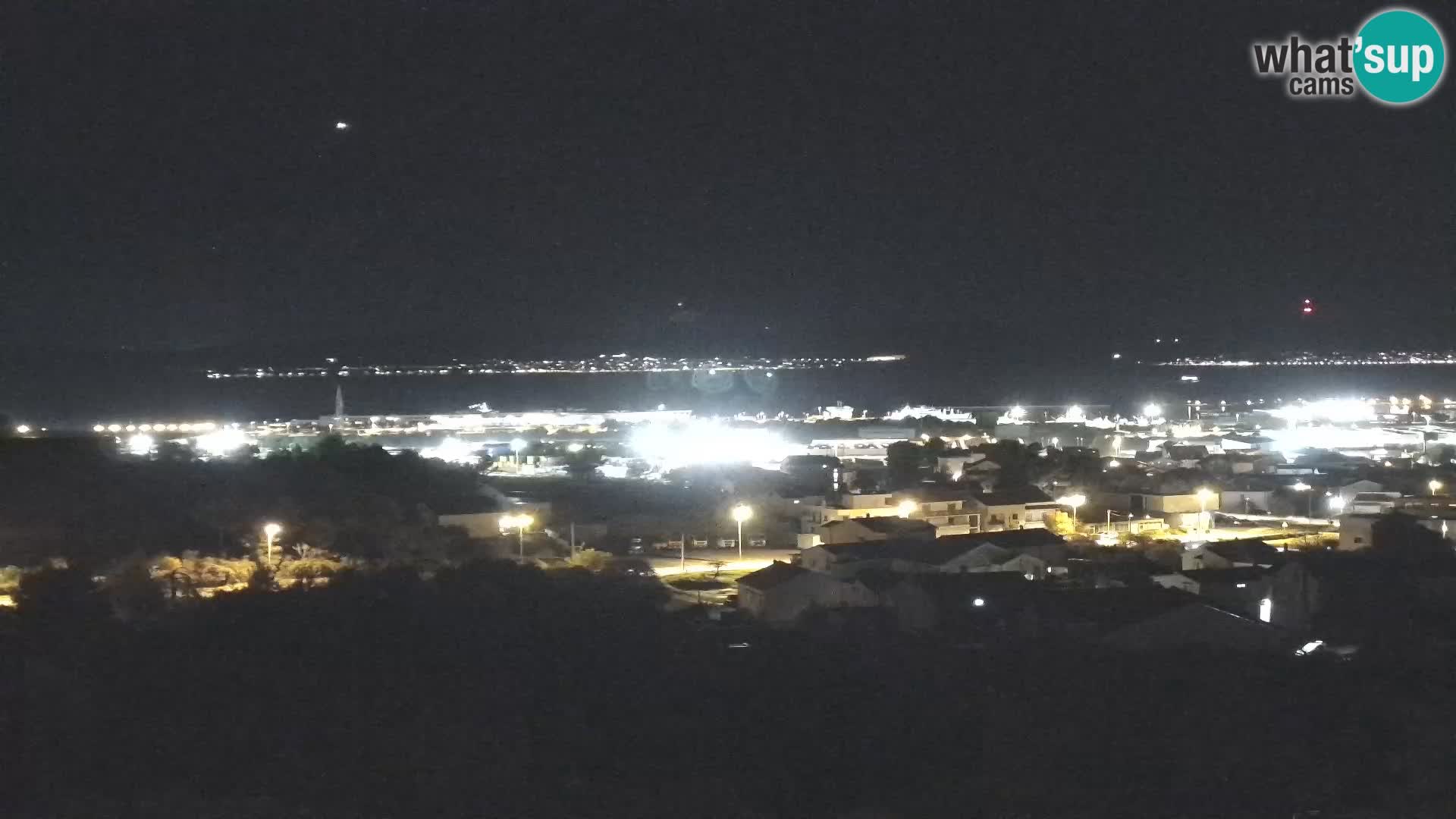 Panorama de la Webcam del Puerto Gazenica de Zadar, Zadar, Croacia