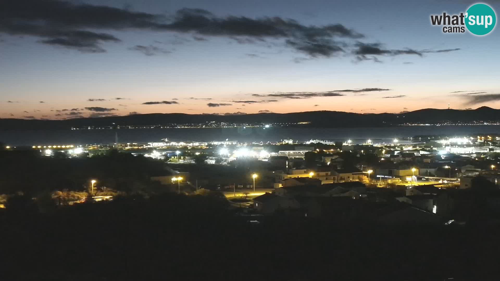 Panorama de la Webcam del Puerto Gazenica de Zadar, Zadar, Croacia