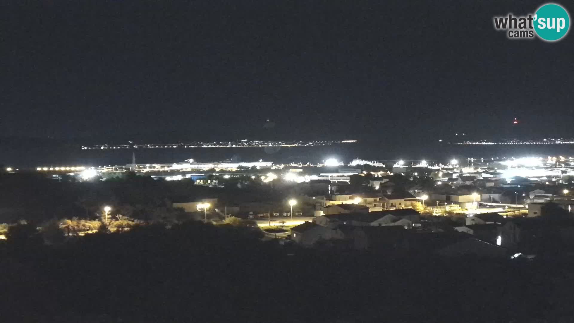 Panorama de la Webcam del Puerto Gazenica de Zadar, Zadar, Croacia