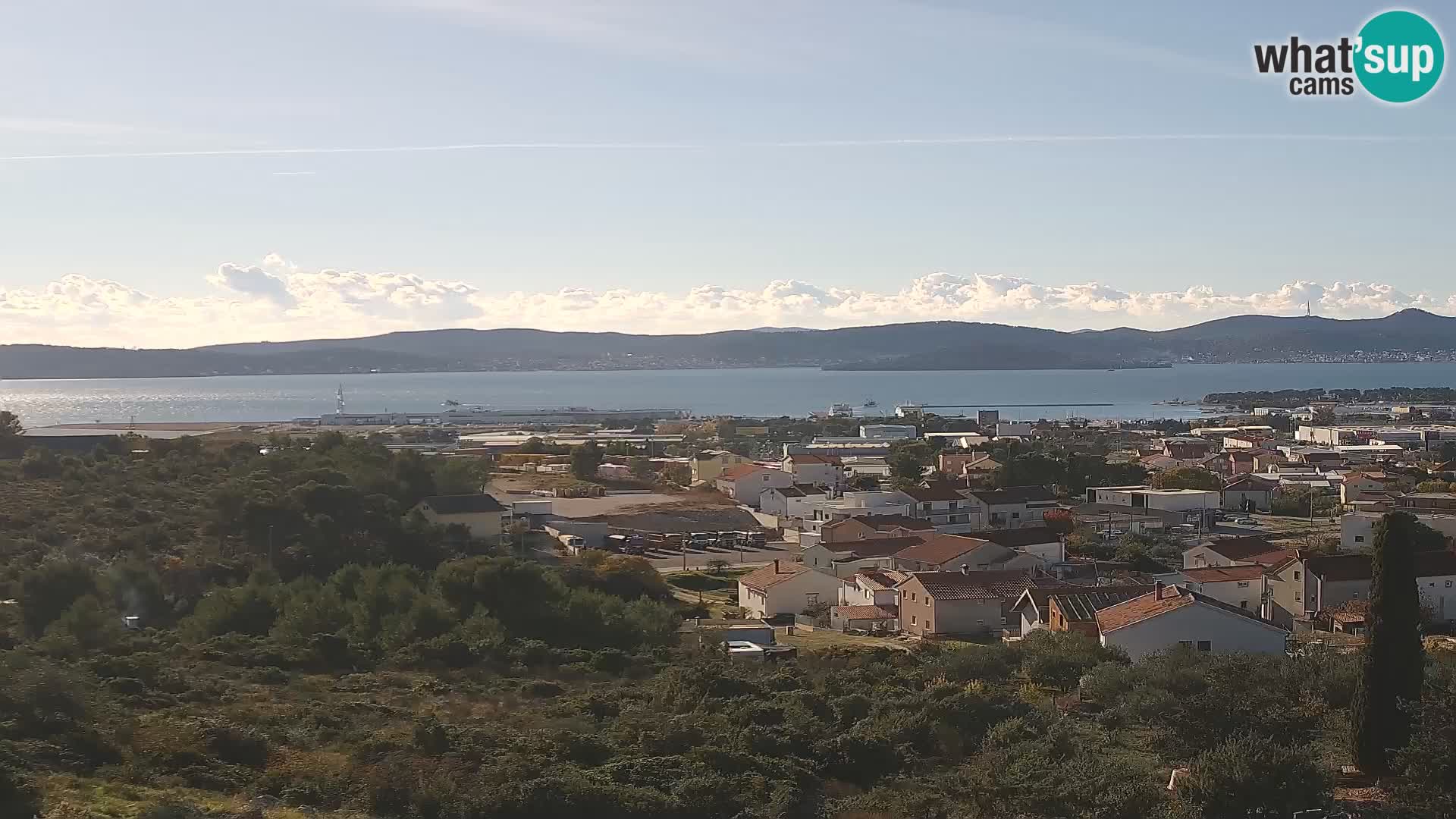 Zadar Port Gazenica Webcam Panorama, Zadar, Kroatien