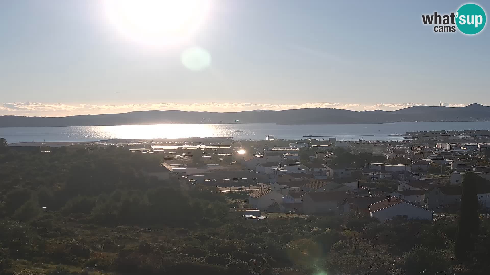 Zadar Port Gazenica Webcam Panorama, Zadar, Kroatien