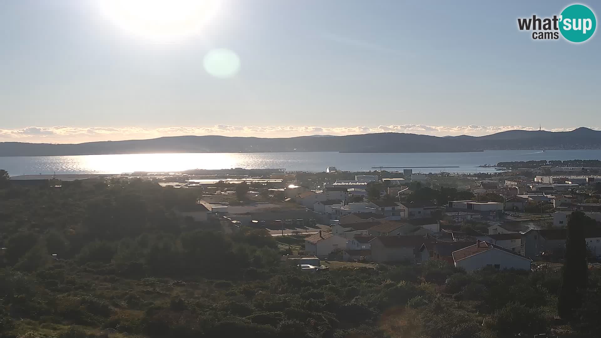 Zadar Pristanišče Gazenica s panoramsko spletno kamero, Zadar, Hrvaška