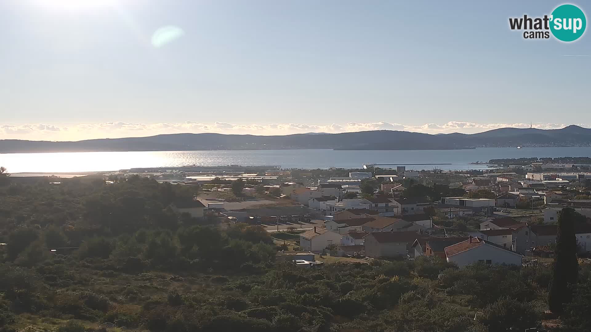 Panorama de la Webcam del Puerto Gazenica de Zadar, Zadar, Croacia