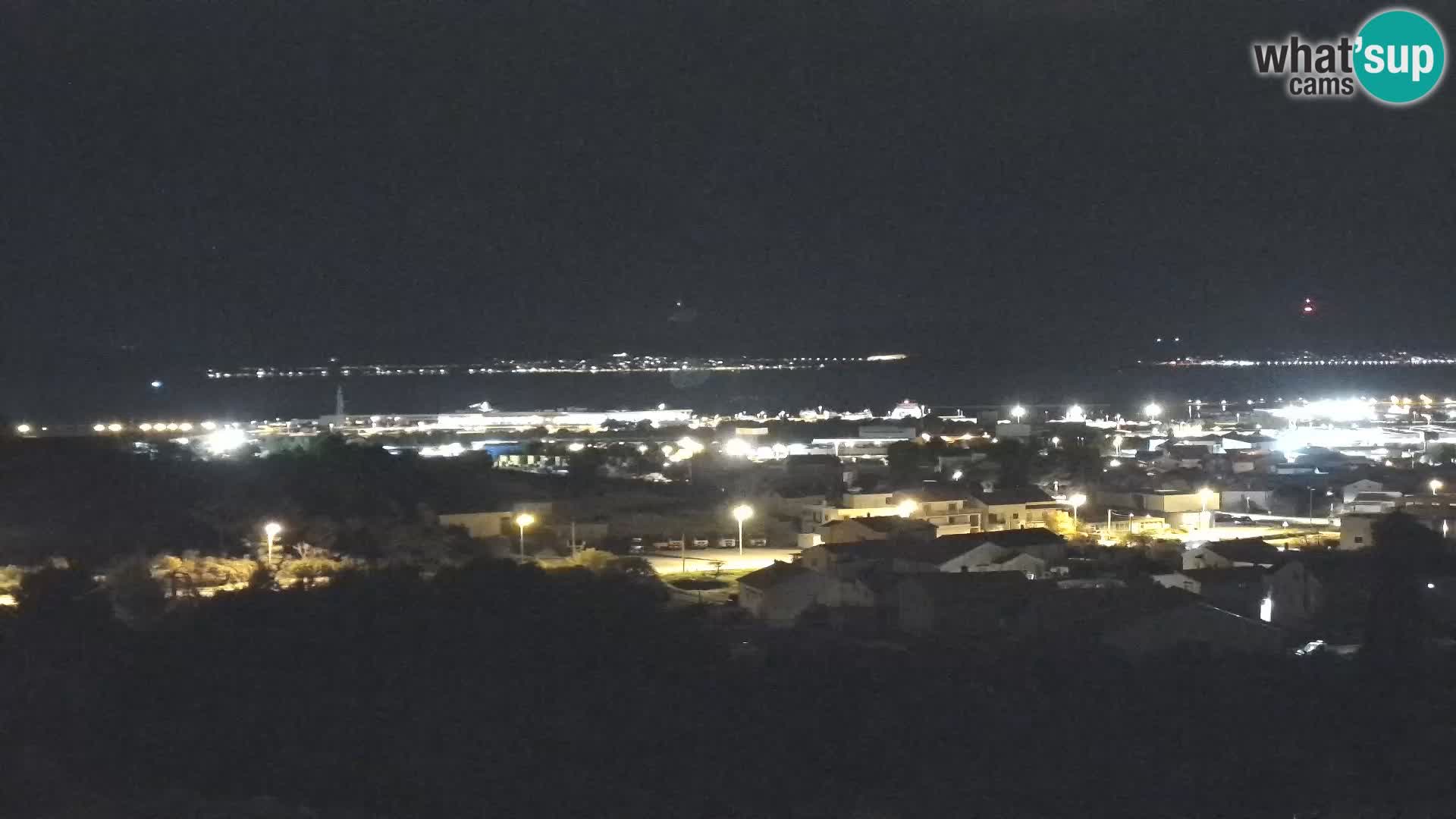 Panorama de la Webcam del Puerto Gazenica de Zadar, Zadar, Croacia