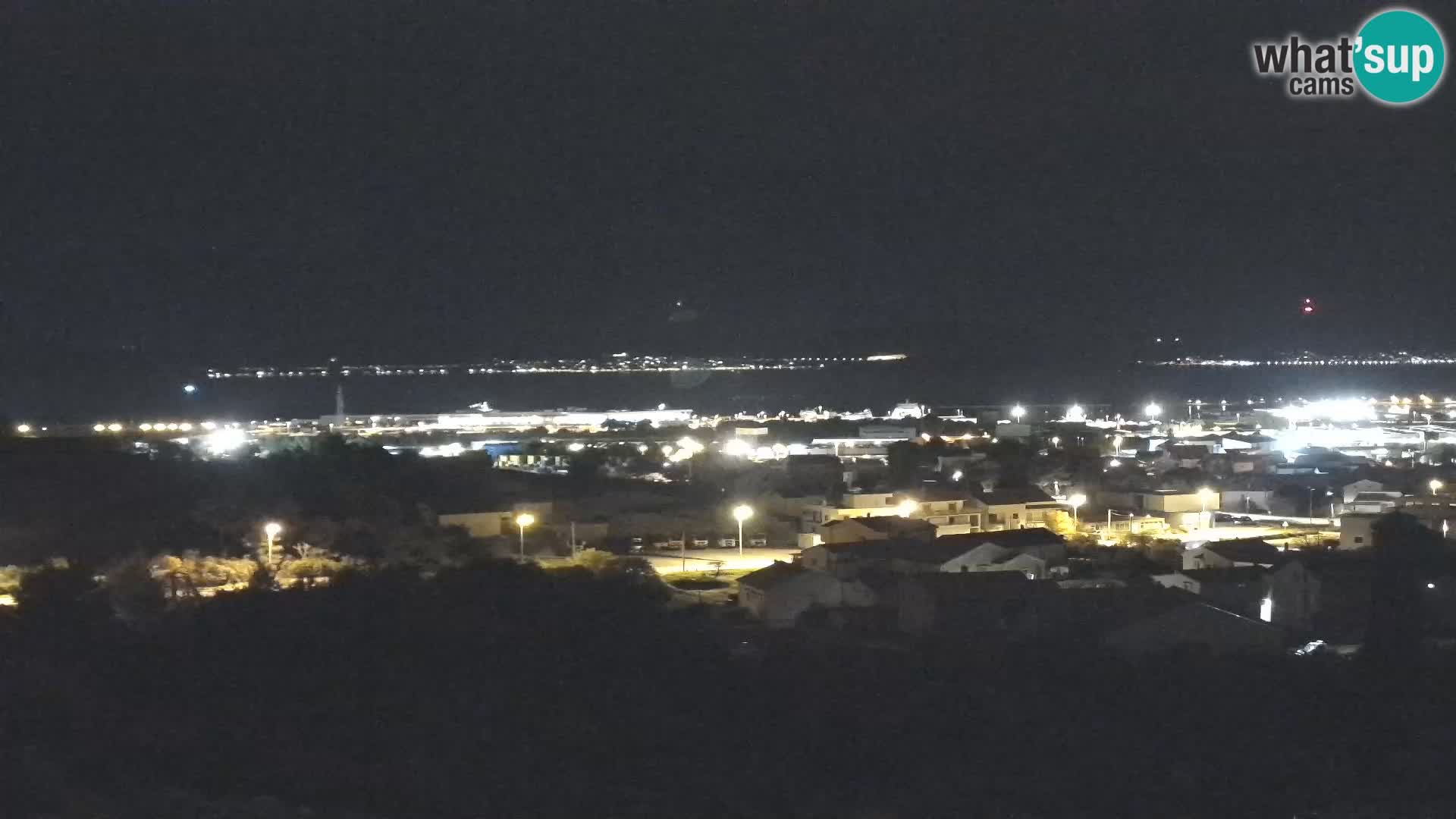 Panorama de la Webcam del Puerto Gazenica de Zadar, Zadar, Croacia