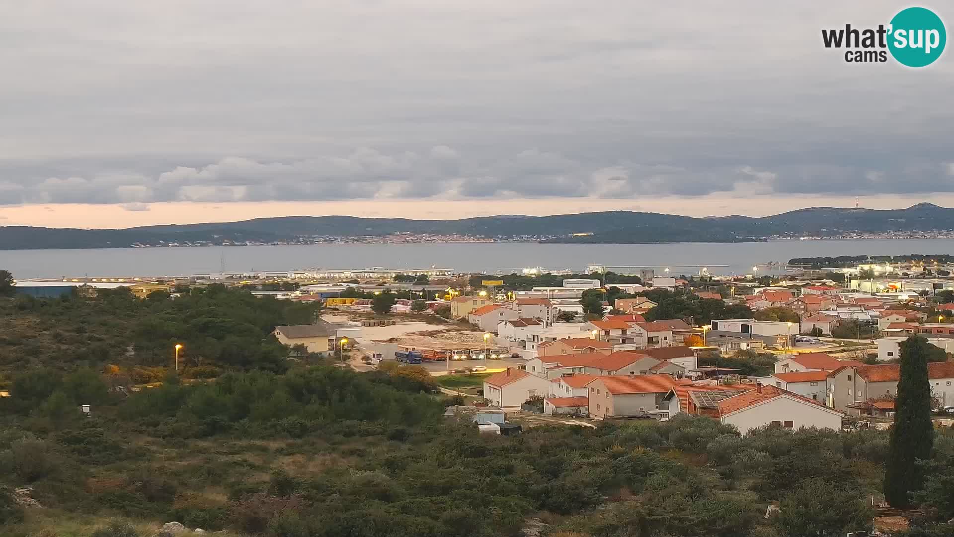 Zadar Porto di Gazenica Webcam Panorama, Zara, Croazia