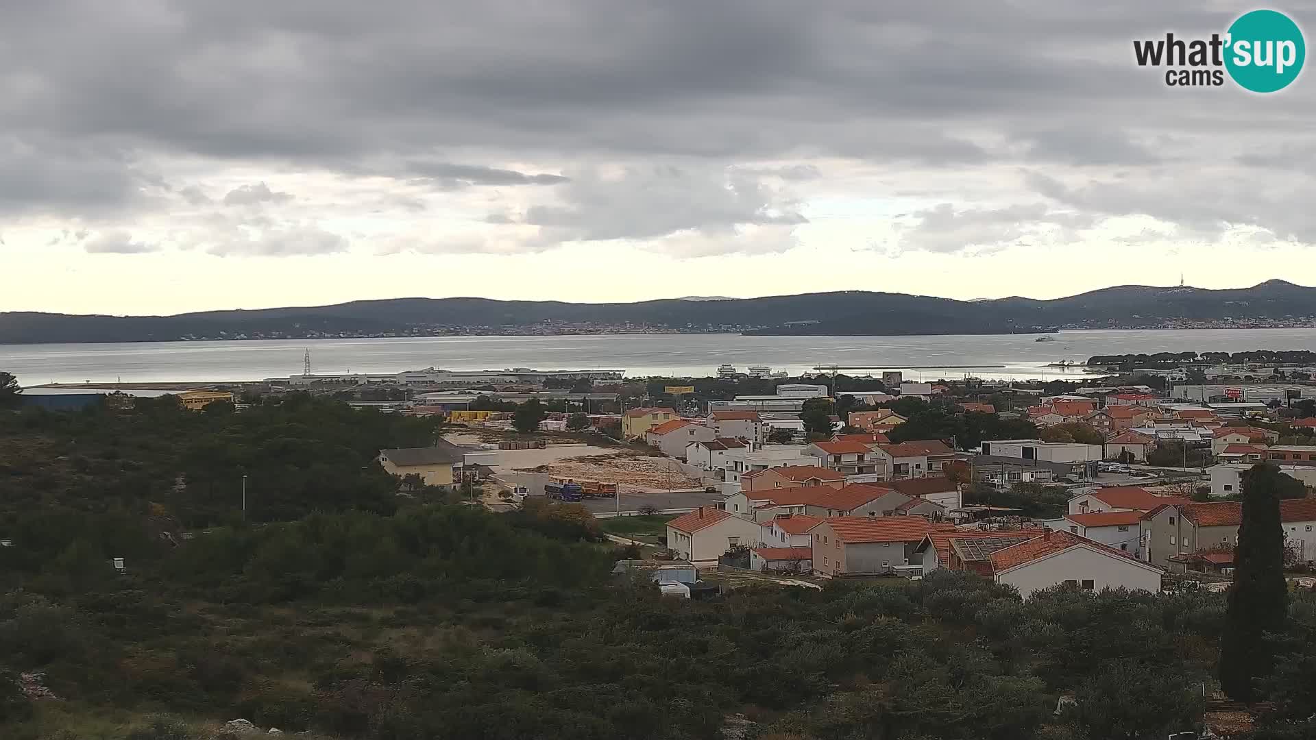 Panorama de la Webcam del Puerto Gazenica de Zadar, Zadar, Croacia