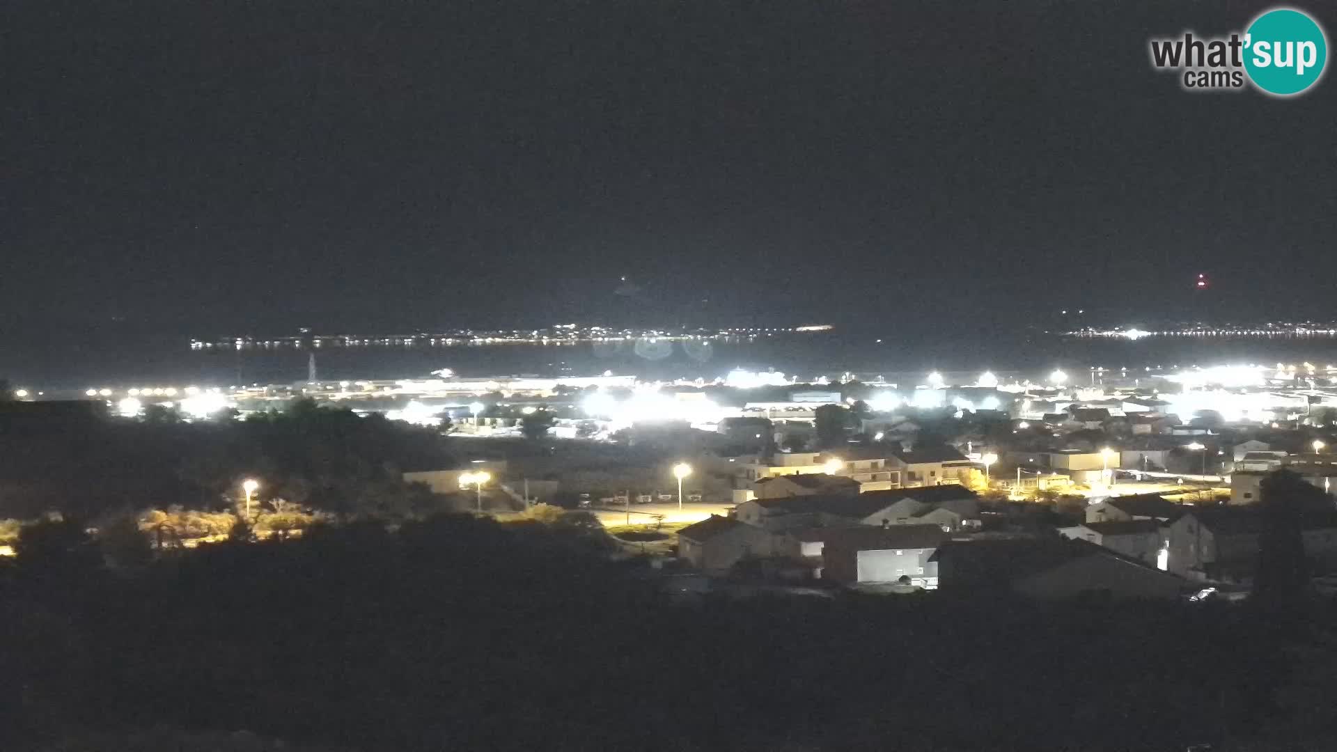 Panorama de la Webcam del Puerto Gazenica de Zadar, Zadar, Croacia